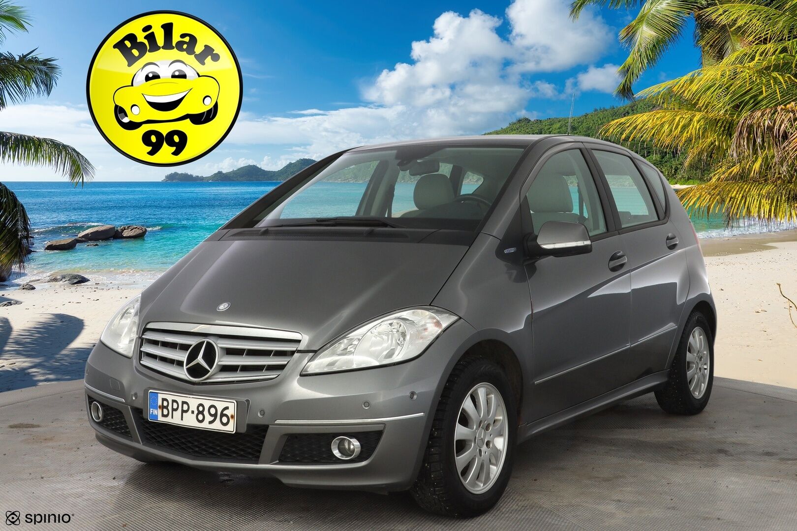 Mercedes-Benz A 2012 160 BE 5D Premium Business * Vakkari / Puolinahat / Tutkat / Penkinlämmittimet / Ilmastointi * - Suomi-auto / Kadet OEM vanteet / 1 / 26 Katsastettu / Myydään juuri huollettuna