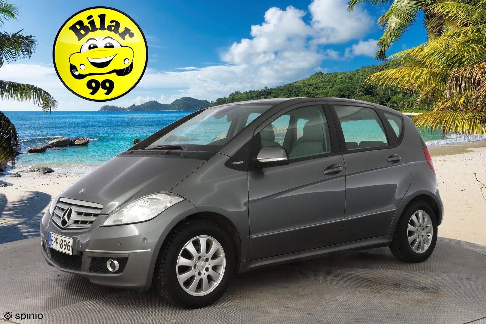 Mercedes-Benz A 2012 160 BE 5D Premium Business * Vakkari / Puolinahat / Tutkat / Penkinlämmittimet / Ilmastointi * - Suomi-auto / Kadet OEM vanteet / 1 / 26 Katsastettu / Myydään juuri huollettuna