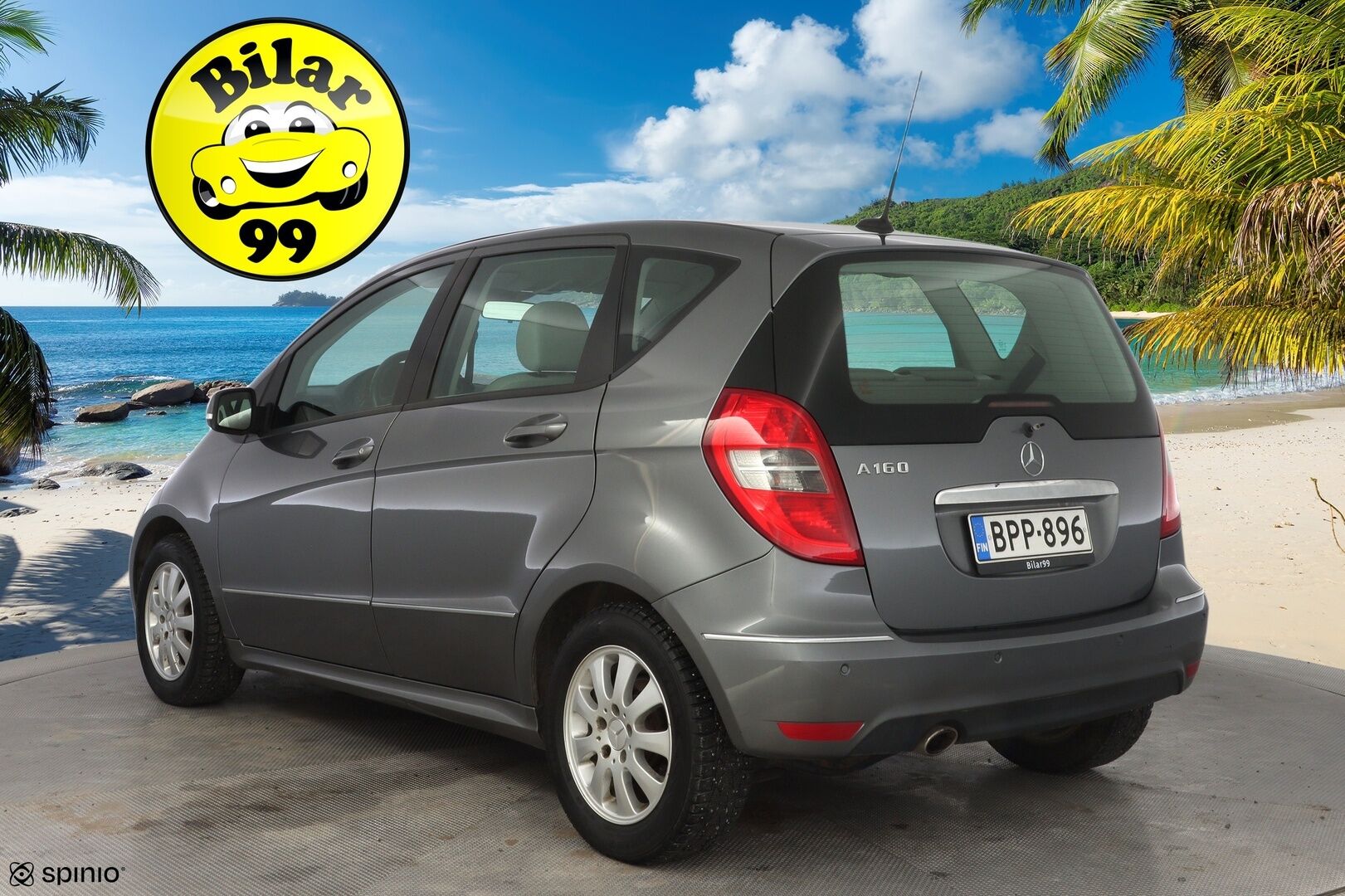 Mercedes-Benz A 2012 160 BE 5D Premium Business * Vakkari / Puolinahat / Tutkat / Penkinlämmittimet / Ilmastointi * - Suomi-auto / Kadet OEM vanteet / 1 / 26 Katsastettu / Myydään juuri huollettuna