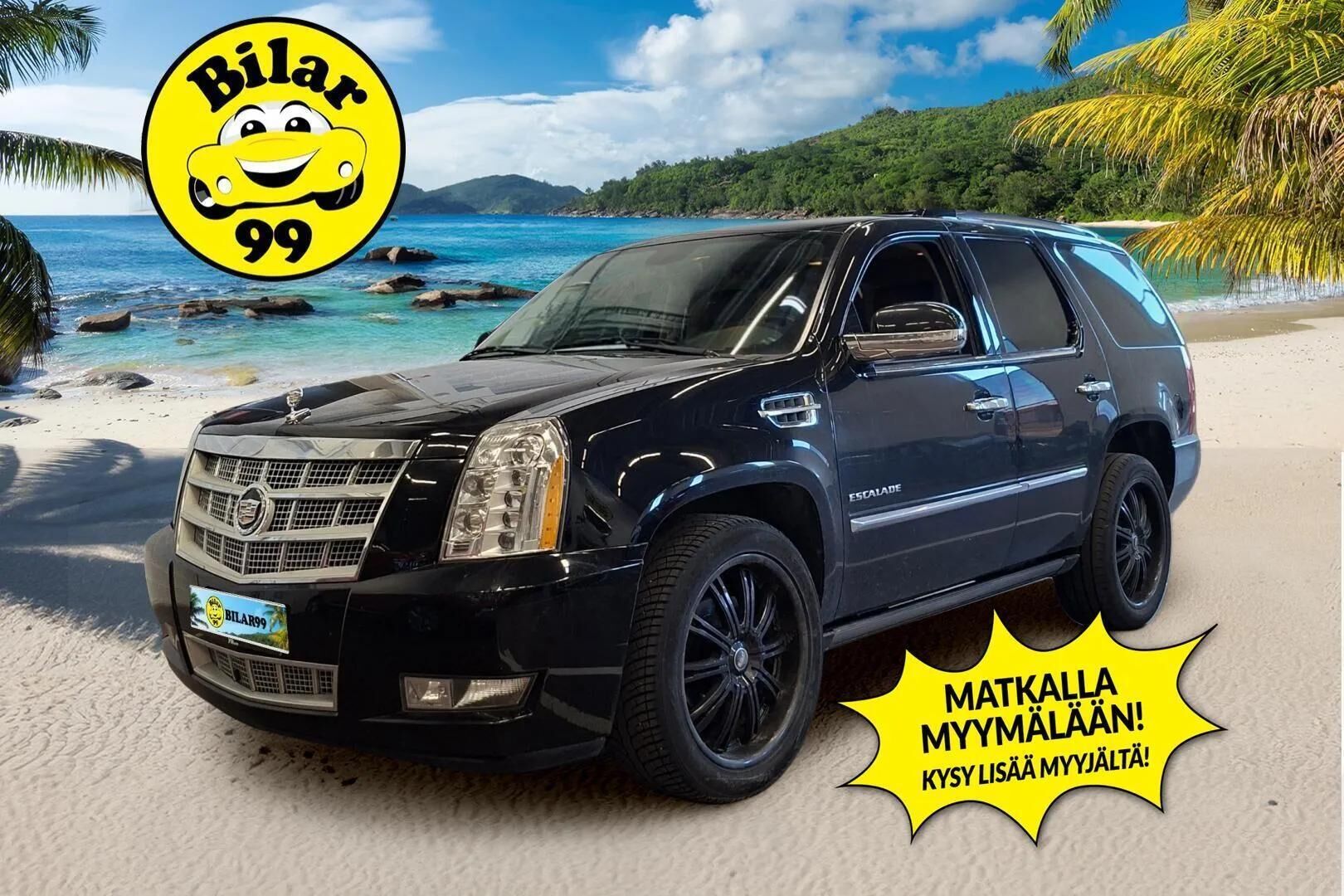 Cadillac Escalade 2012 Platinium - | Juuri katsastettu | Suomi-Auto | Bose-soundsystem | BLISS | Platinium | Kahdet renkaat alumiinivanteilla | Ilmastoidut etupenkit | Kattoluukku | 6-paikkainen | 