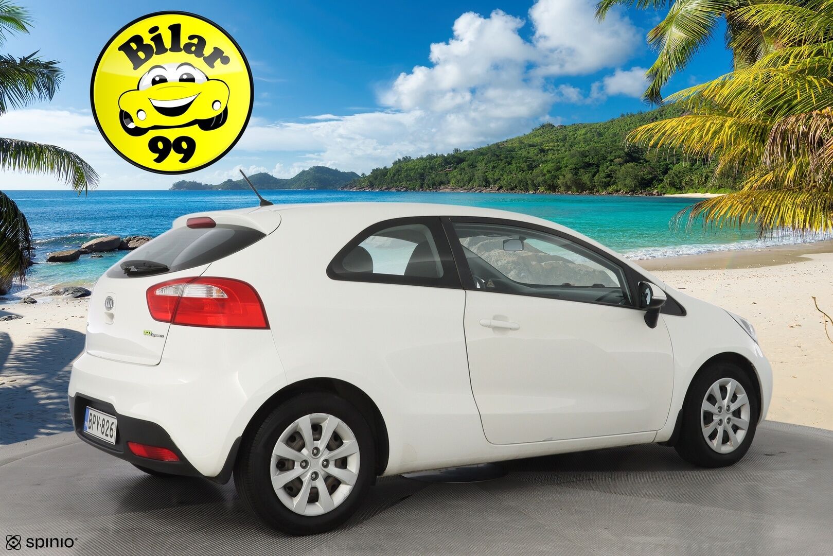 Kia Rio 2012 1,2 ISG LX 3D EcoDynamics *Ac / Lohkolämmitin sisähaaralla / Penkinlämmittimet - Suomi-auto / Kytkin uusittu 04/25 / Uusi tuulilasi vaihdettu 07/25! / Vuoden leima!
