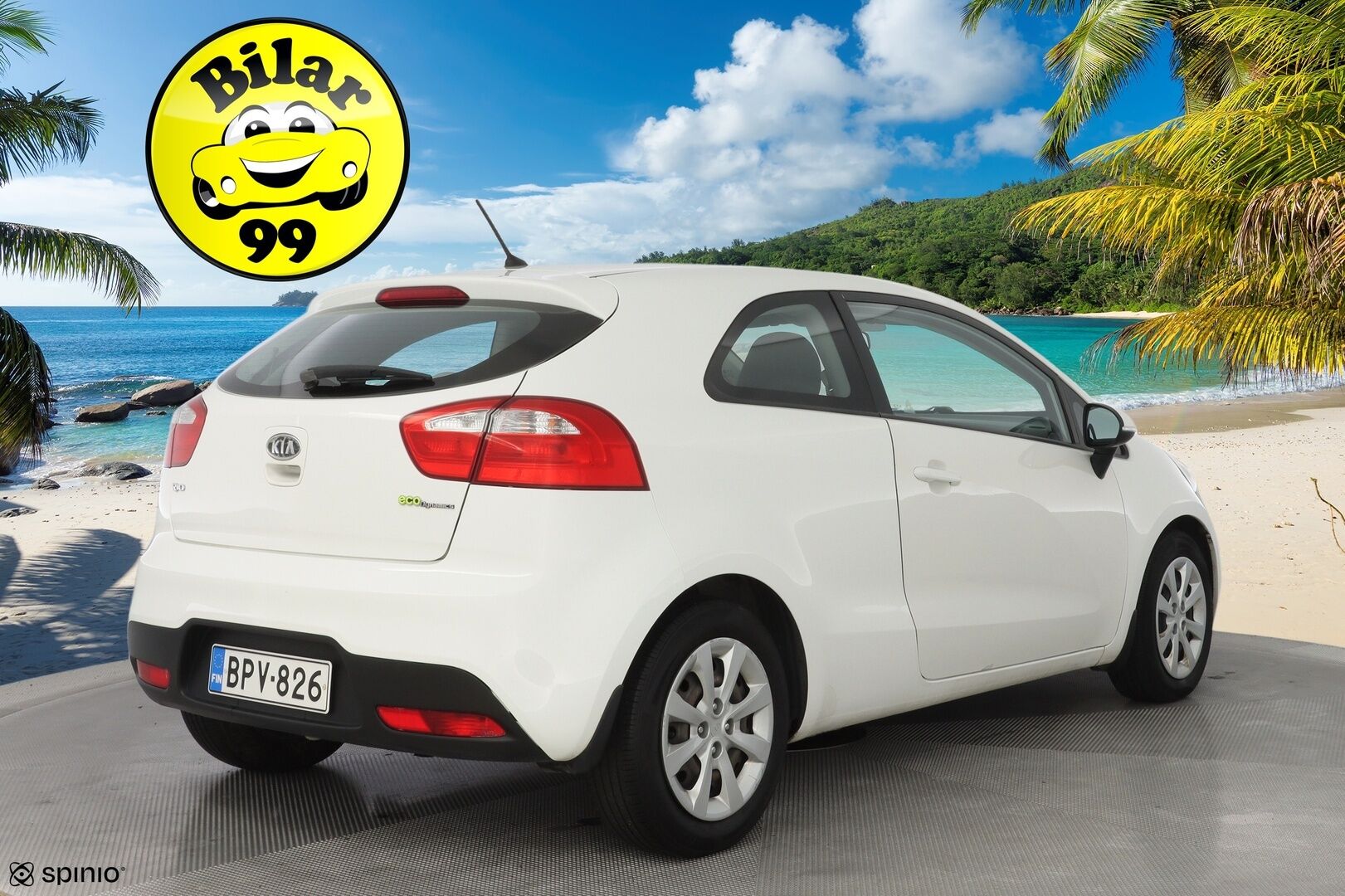 Kia Rio 2012 1,2 ISG LX 3D EcoDynamics *Ac / Lohkolämmitin sisähaaralla / Penkinlämmittimet - Suomi-auto / Kytkin uusittu 04/25 / Uusi tuulilasi vaihdettu 07/25! / Vuoden leima!