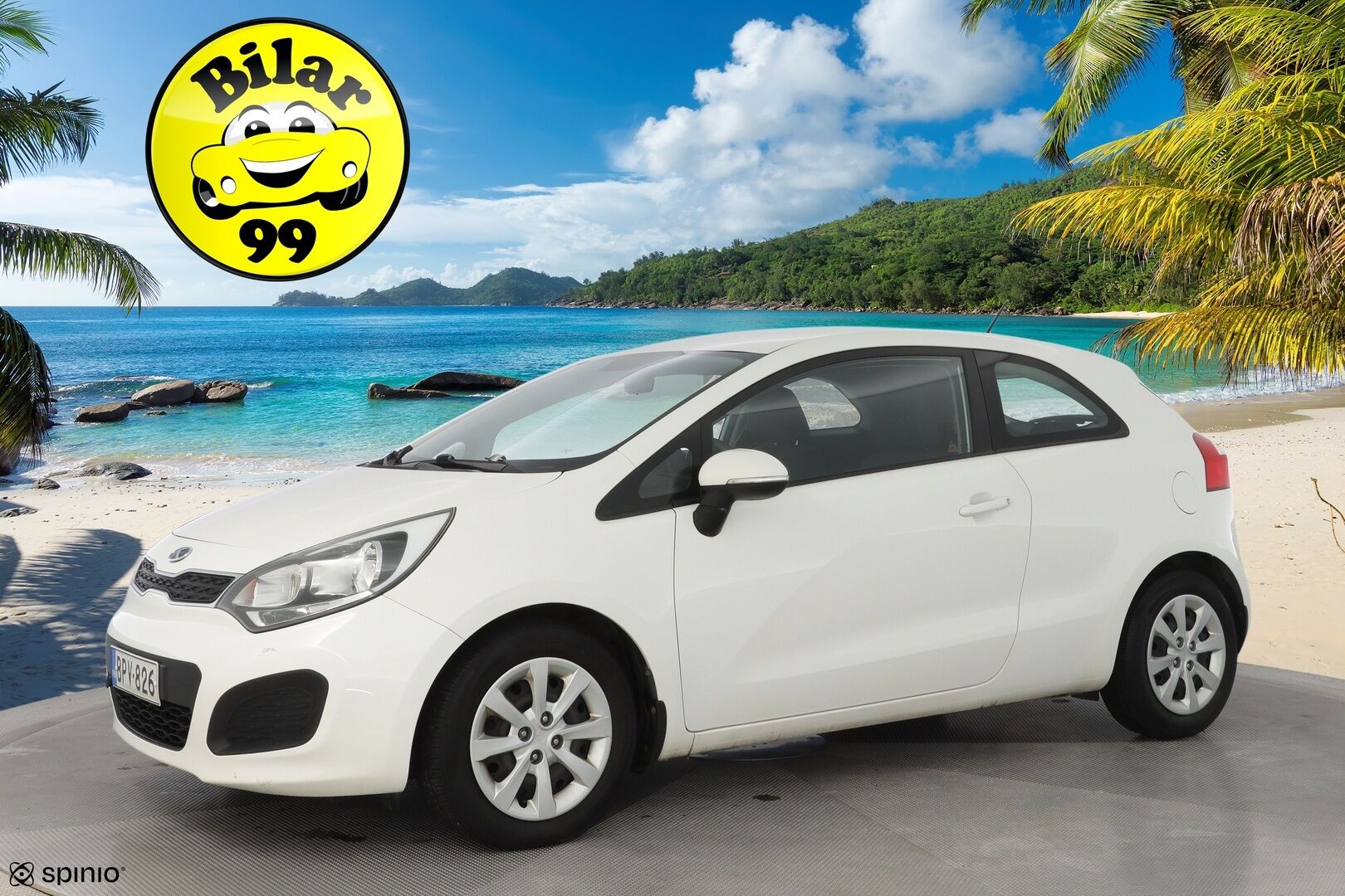 Kia Rio 2012 1,2 ISG LX 3D EcoDynamics *Ac / Lohkolämmitin sisähaaralla / Penkinlämmittimet - Suomi-auto / Kytkin uusittu 04/25 / Uusi tuulilasi vaihdettu 07/25! / Vuoden leima!