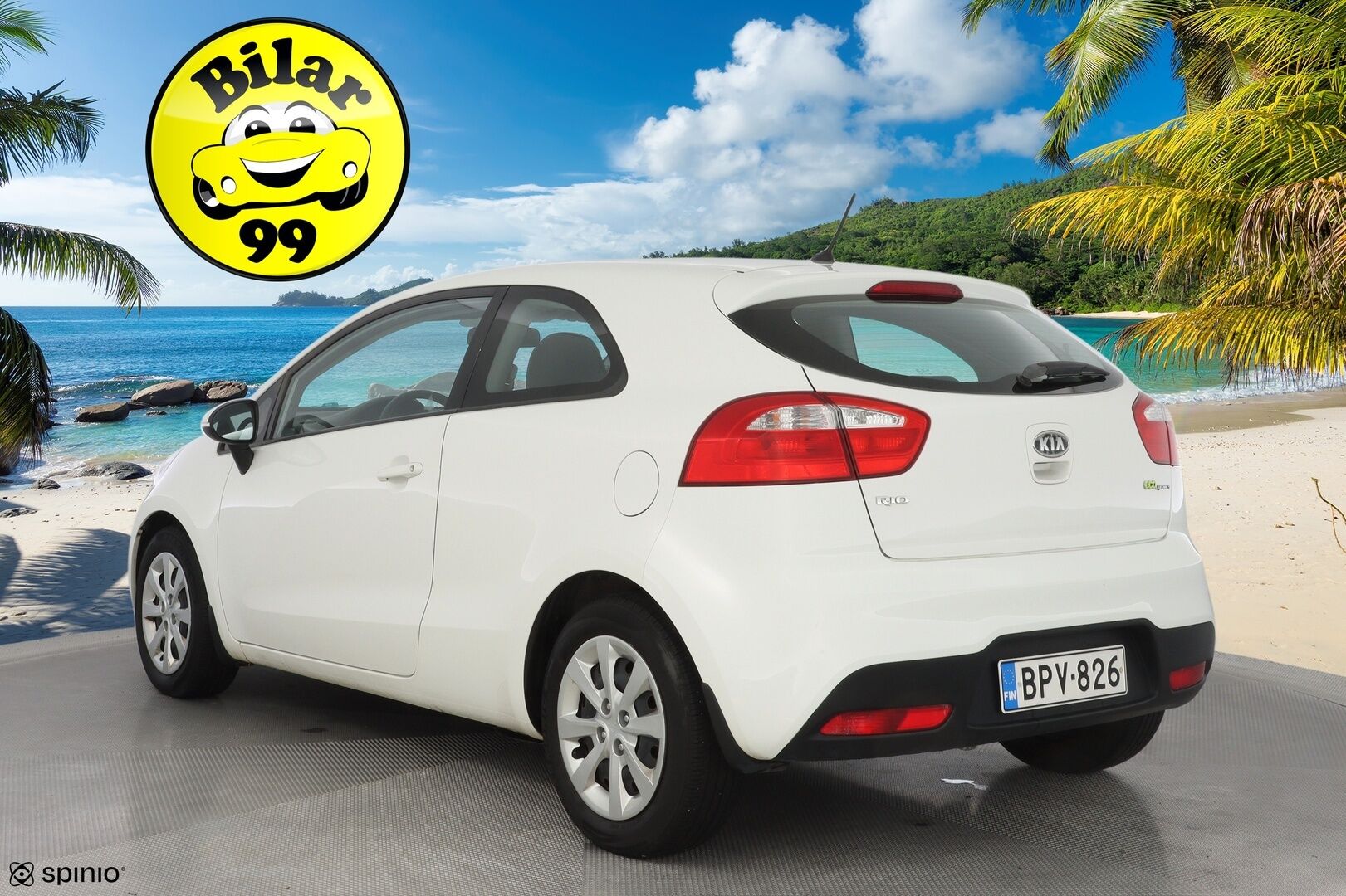 Kia Rio 2012 1,2 ISG LX 3D EcoDynamics *Ac / Lohkolämmitin sisähaaralla / Penkinlämmittimet - Suomi-auto / Kytkin uusittu 04/25 / Uusi tuulilasi vaihdettu 07/25! / Vuoden leima!