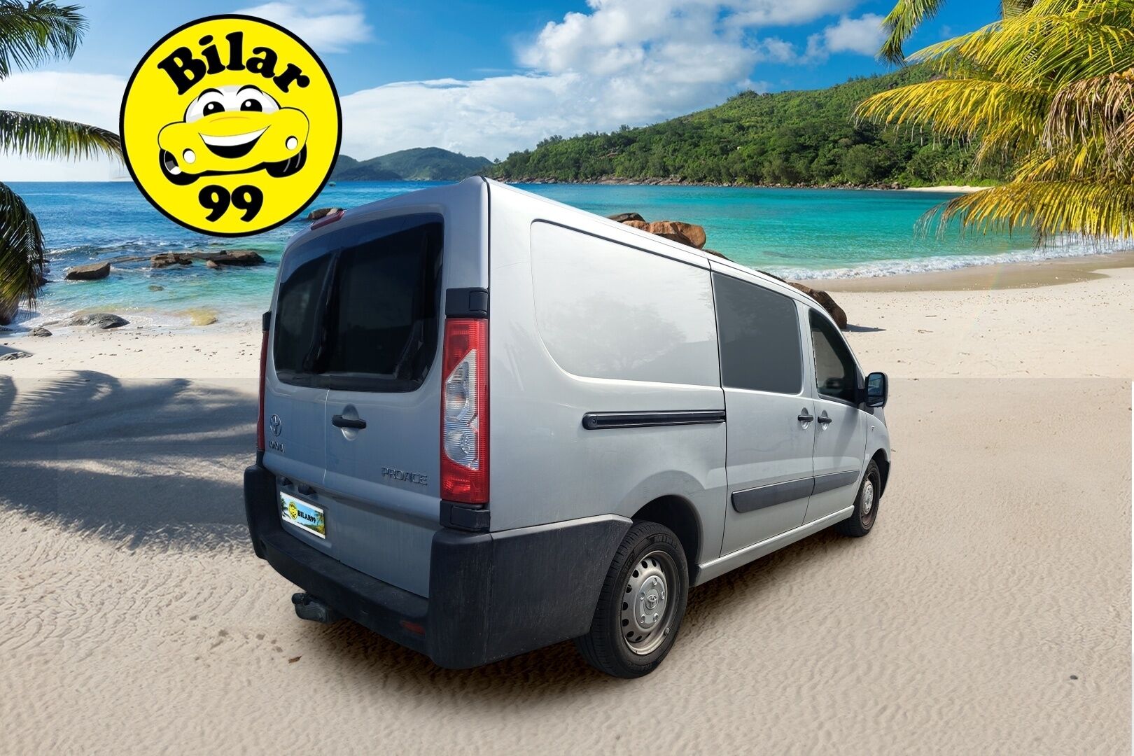 Toyota Proace 2015 L2H1 2,0 D 163 Active A/T - | 1-om. Suomi-auto | Webasto | Vetokoukku | Vakionopeudensäädin | Jakohihna vaihdettu 117tkm 4/26! | Maltilliset kilometrit! |