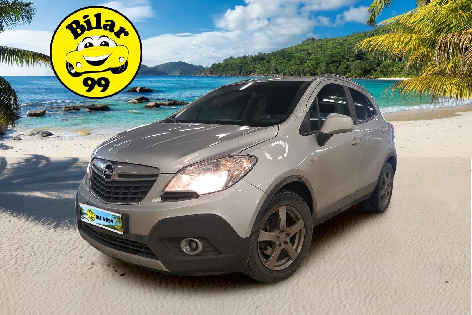 Opel Mokka 2013 5-ov Enjoy 1,4T Start/Stop 4x4 103kW * Suomiauto / Vetokoukku / Lohkolämmitin / Vakkari / Ratinlämmitin * - 2x renkaat & vanteet / Aut. ilmastointi / Neliveto!