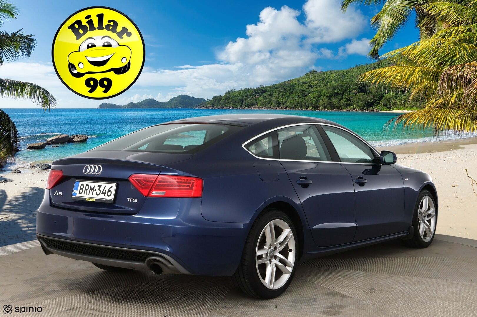 Audi A5 2014 Sportback Business 1,8 TFSI 125 kW multitronic / Suomi-Auto / Vakkari / Lohkolämmitin / Sport-Penkit / P-tutkat / BT-Audio - Asianmukaisesti huollettu koko käyttöiän ajan & Runsaasti lisätöitä tehty!