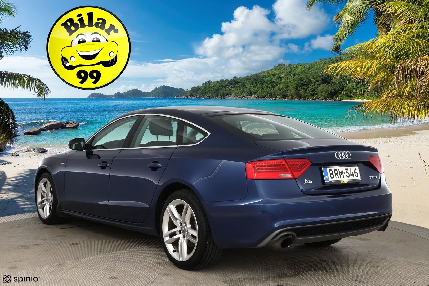 Audi A5 2014 Sportback Business 1,8 TFSI 125 kW multitronic / Suomi-Auto / Vakkari / Lohkolämmitin / Sport-Penkit / P-tutkat / BT-Audio - Asianmukaisesti huollettu koko käyttöiän ajan & Runsaasti lisätöitä tehty!