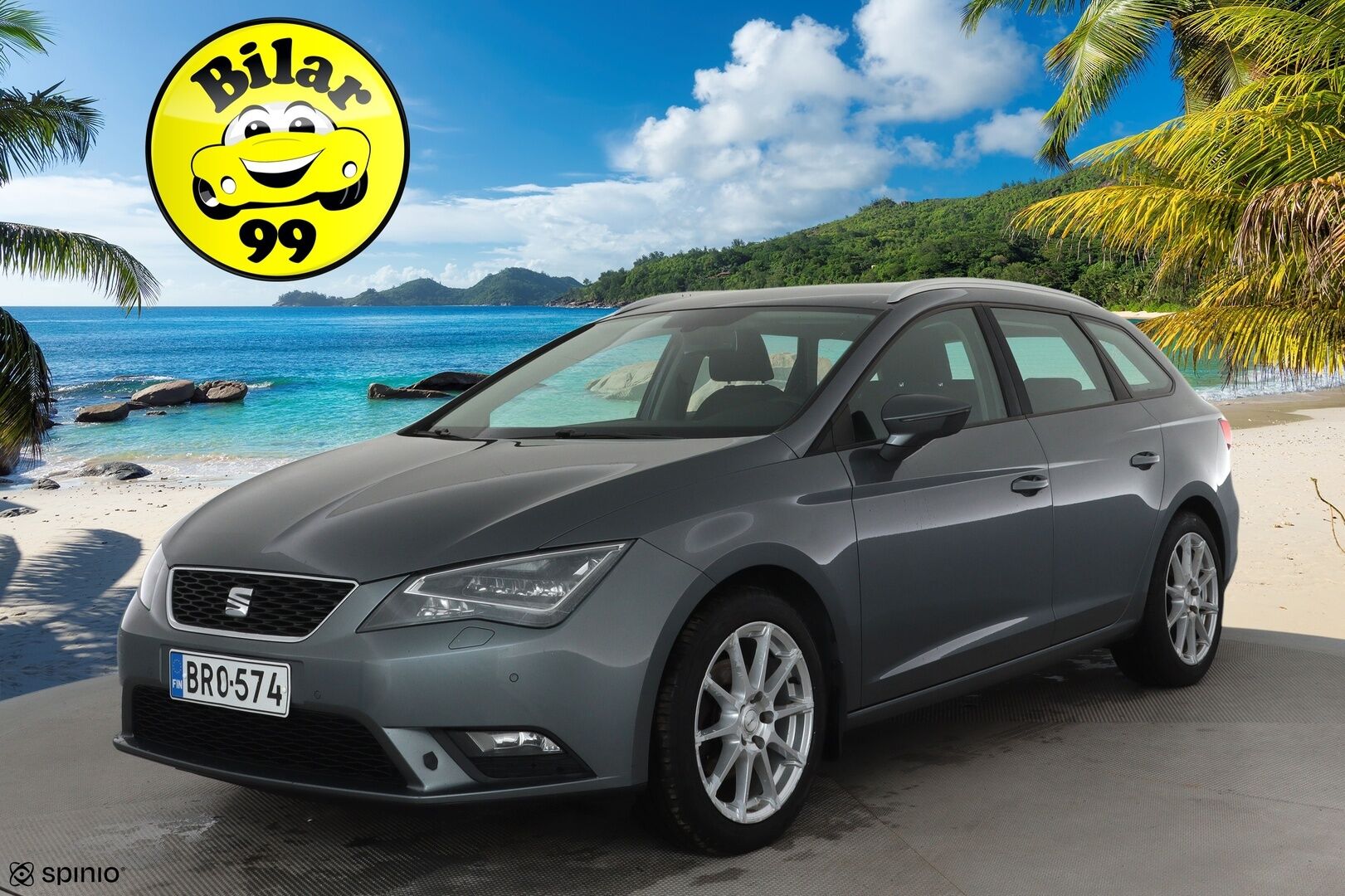 Seat Leon ST 2014 1,4 TSI 122 Style *Vakkari / P.tutkat / LED / Lohkolämmitin / Bluetooth* - Suomi-auto / Kahdet renkaat aluvanteilla