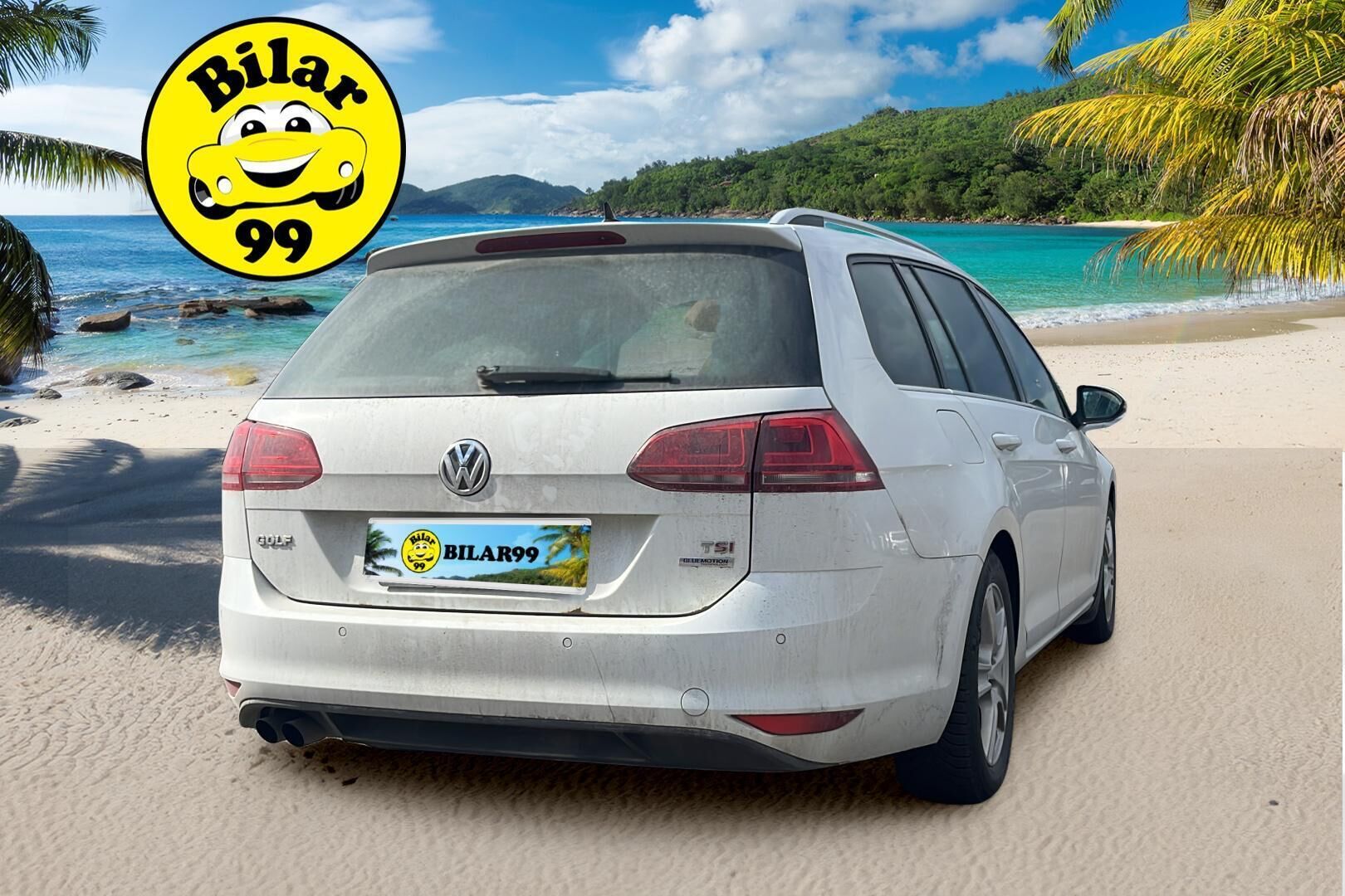 Volkswagen Golf 2014 Variant Highline 1,4 TSI 103 kW (140 hv) BlueMotion Technology DSG-automaatti - Suomi-Auto / Webasto / Vakionopeudensäädin / Tutkat eteen ja taakse / Automaattinen ilmastointi / - HULLUT AVAJAISHULINAT KORKOTARJOUS 3,29 %