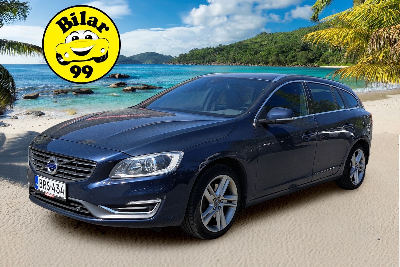 Volvo V60 2014 T3 Business Summum aut *Webasto / Koukku / Suomiauto / Muistipenkki / P.Tutkat / Bluetooth / Nahat / Tuore Jakopää* - Erittäin fiksut huollot! FIksu Suomiauto kaksilla hyvillä renkailla!