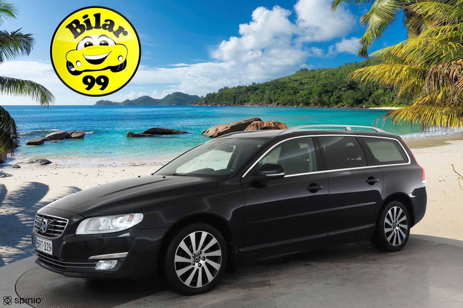 Volvo V70 2015 D4 Summum aut **Webasto / Muistipenkki / Adapt.vakkari / BLIS / Nahkapenkit / P.tutkat / Navi / KeylessGo** - Suomi-auto / Kahdet renkaat aluvanteilla / Sähköluukku