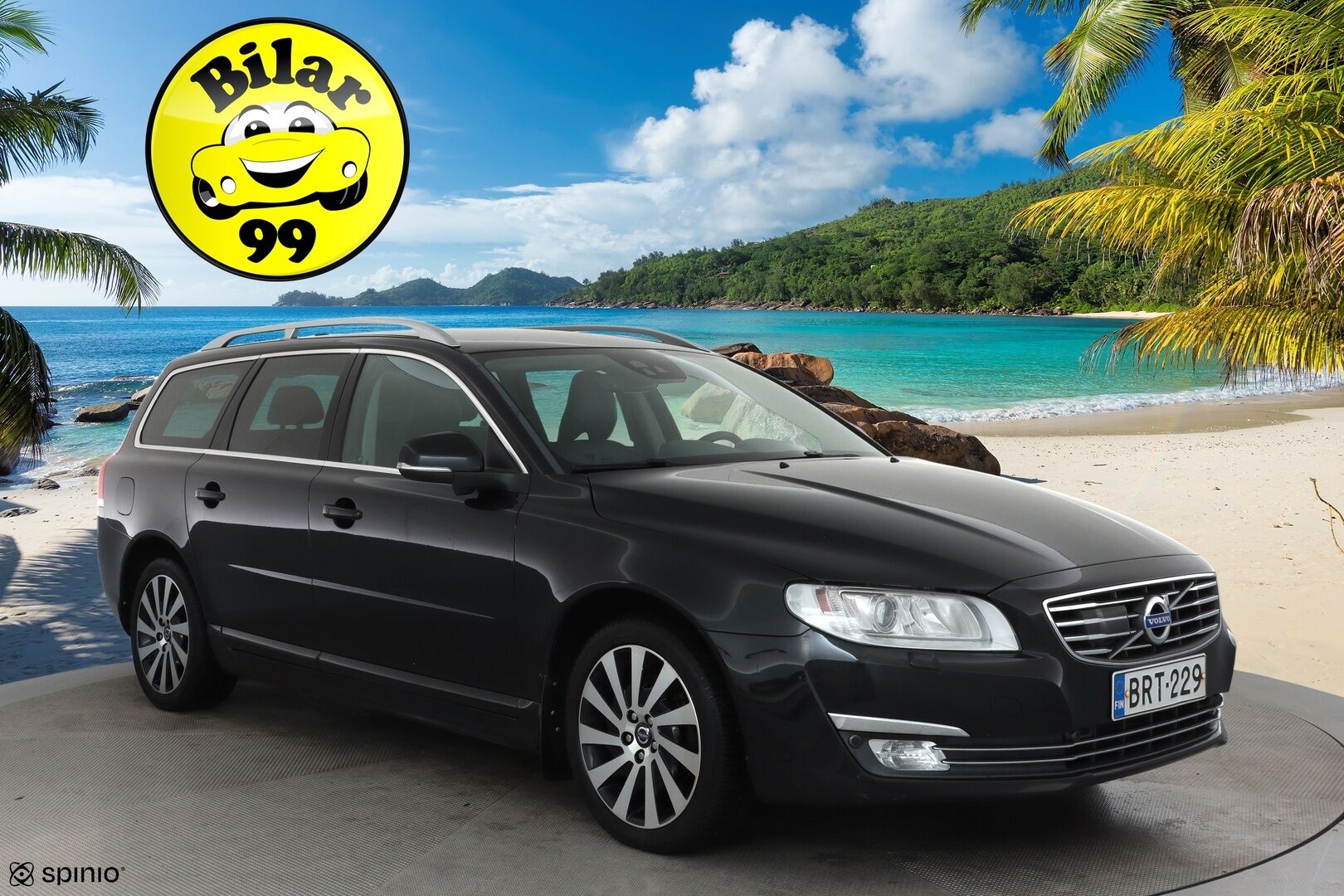 Volvo V70 2015 D4 Summum aut **Webasto / Muistipenkki / Adapt.vakkari / BLIS / Nahkapenkit / P.tutkat / Navi / KeylessGo** - Suomi-auto / Kahdet renkaat aluvanteilla / Sähköluukku