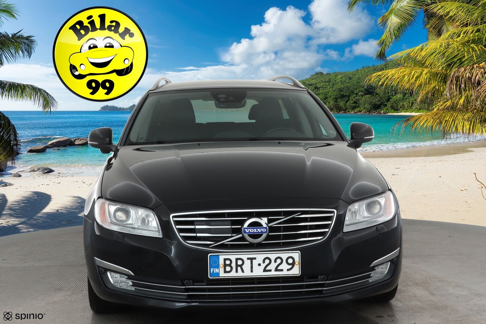Volvo V70 2015 D4 Summum aut **Webasto / Muistipenkki / Adapt.vakkari / BLIS / Nahkapenkit / P.tutkat / Navi / KeylessGo** - Suomi-auto / Kahdet renkaat aluvanteilla / Sähköluukku