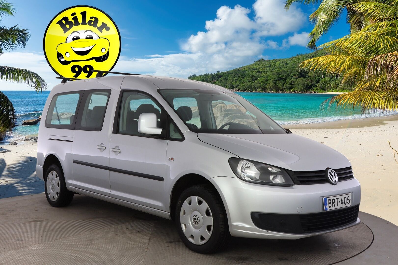 Volkswagen Caddy Maxi 2015 Trendline Family 1,6 TDI 75 kW BlueMotion Technology 7-paik **Vakkari / Lohkolämmitin / Radio / Penkinlämmittimet** - / Kahdet hyvät renkaat ja juuri huollettu / 7 paikkainen / Todella vähän ajettu / 1.Om Suomi-auto / Ilmainen kotiintoimitus