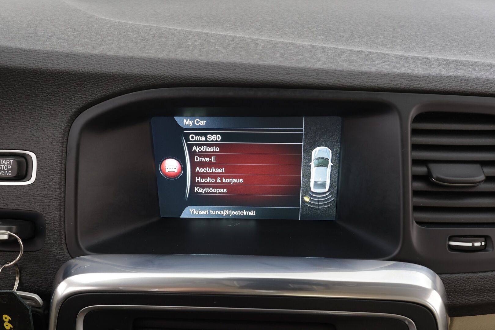 Volvo S60 2015 D4 Business aut * Suomi-auto / Vakkari / P.tutka / Navi / Xenon / Vaaleat nahat / Webasto / Digimittaristo / Kaarrevalot * - Kahdet renkaat aluvanteilla - HULLUT BLACKWEEK JATKOT - KORKOTARJOUS 2,49%