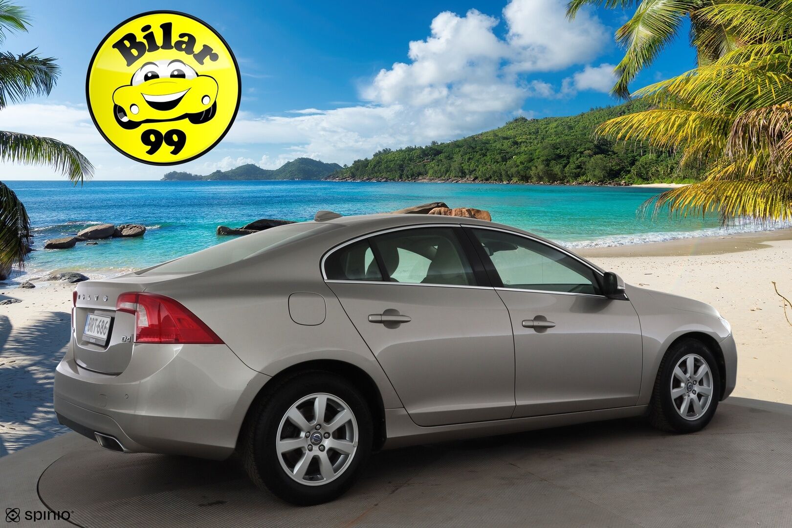 Volvo S60 2015 D4 Business aut * Suomi-auto / Vakkari / P.tutka / Navi / Xenon / Vaaleat nahat / Webasto / Digimittaristo / Kaarrevalot * - Kahdet renkaat aluvanteilla