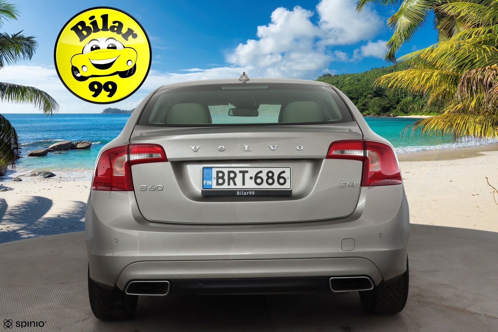 Volvo S60 2015 D4 Business aut * Suomi-auto / Vakkari / P.tutka / Navi / Xenon / Vaaleat nahat / Webasto / Digimittaristo / Kaarrevalot * - Kahdet renkaat aluvanteilla - HULLUT BLACKWEEK JATKOT - KORKOTARJOUS 2,49%