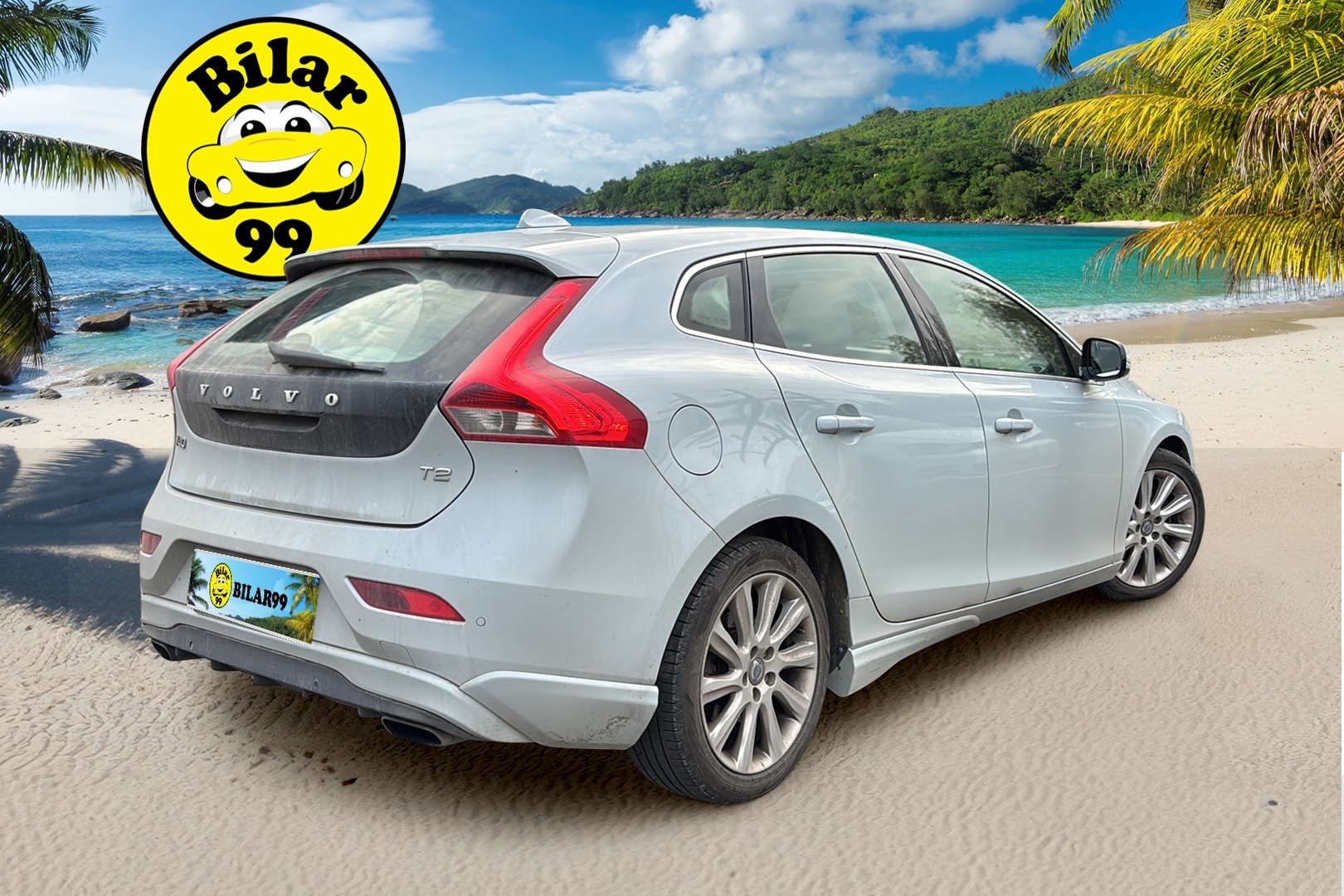 Volvo V40 2015 T2 Momentum * Harman Kardon / Lohkolämmitin / Vakkari / P. tutkat / Digimittaristo* - Suomi-auto / Jakopää tehhty 23vm / Kattava huoltohistoria / Erikoismetalliväri Misty Blue
