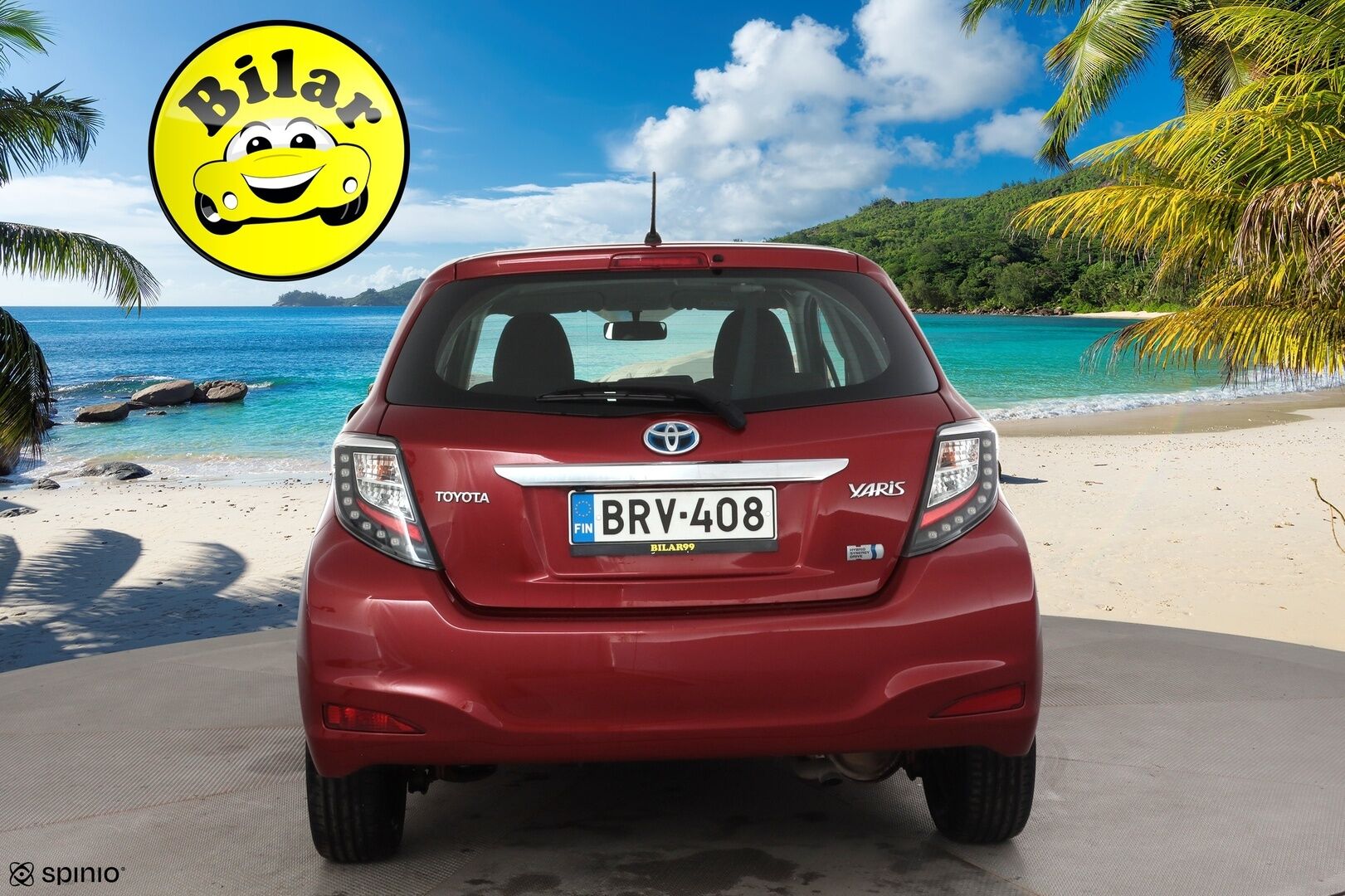 Toyota Yaris 2014 Hybrid Active 5ov - | P.kamera | Navi | Lohko+sisälämmitin | Vakkari | Aut. ilmastointi | Bluetooth | Penkinlämmittimet | 2x renkaat vanteineen | Huoltokirja | 
