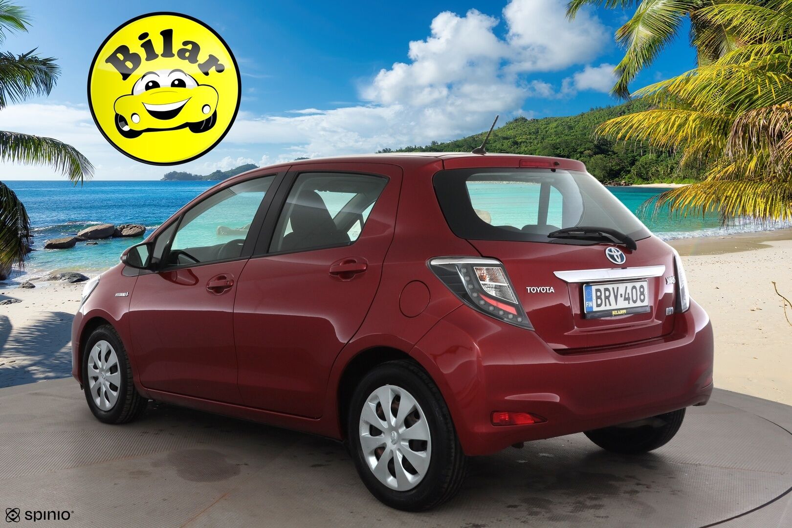 Toyota Yaris 2014 Hybrid Active 5ov - | P.kamera | Navi | Lohko+sisälämmitin | Vakkari | Aut. ilmastointi | Bluetooth | Penkinlämmittimet | 2x renkaat vanteineen | Huoltokirja | 