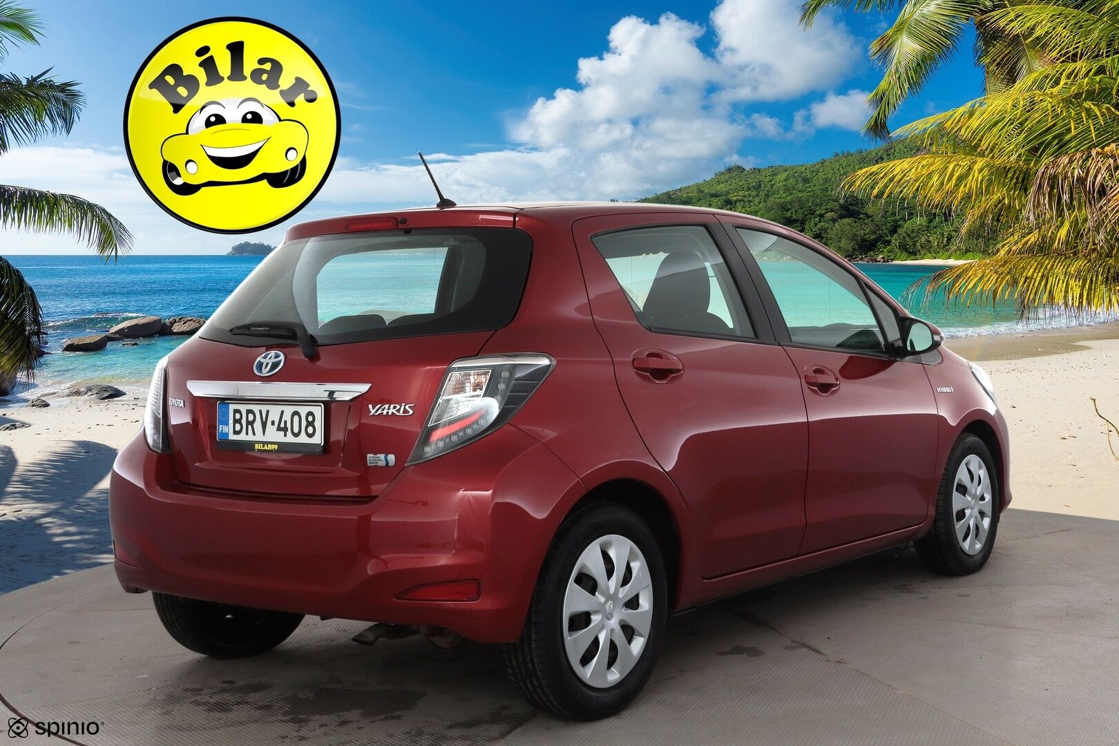 Toyota Yaris 2014 Hybrid Active 5ov - | P.kamera | Navi | Lohko+sisälämmitin | Vakkari | Aut. ilmastointi | Bluetooth | Penkinlämmittimet | 2x renkaat vanteineen | Huoltokirja | 