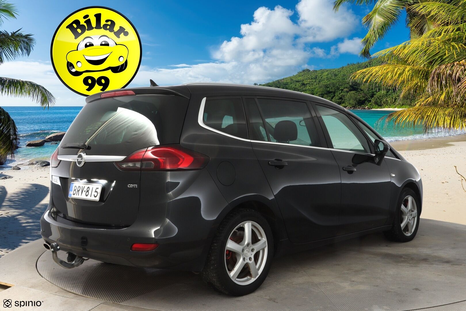 Opel Zafira Tourer 2014 2.0 CDTI Cosmo 121kW AT6 *Webasto / Koukku / Kamera / Vakkari / Ratinlämmitin* - Suomi-Auto / Kahdet vanteet / 2700€ huolto tehty!