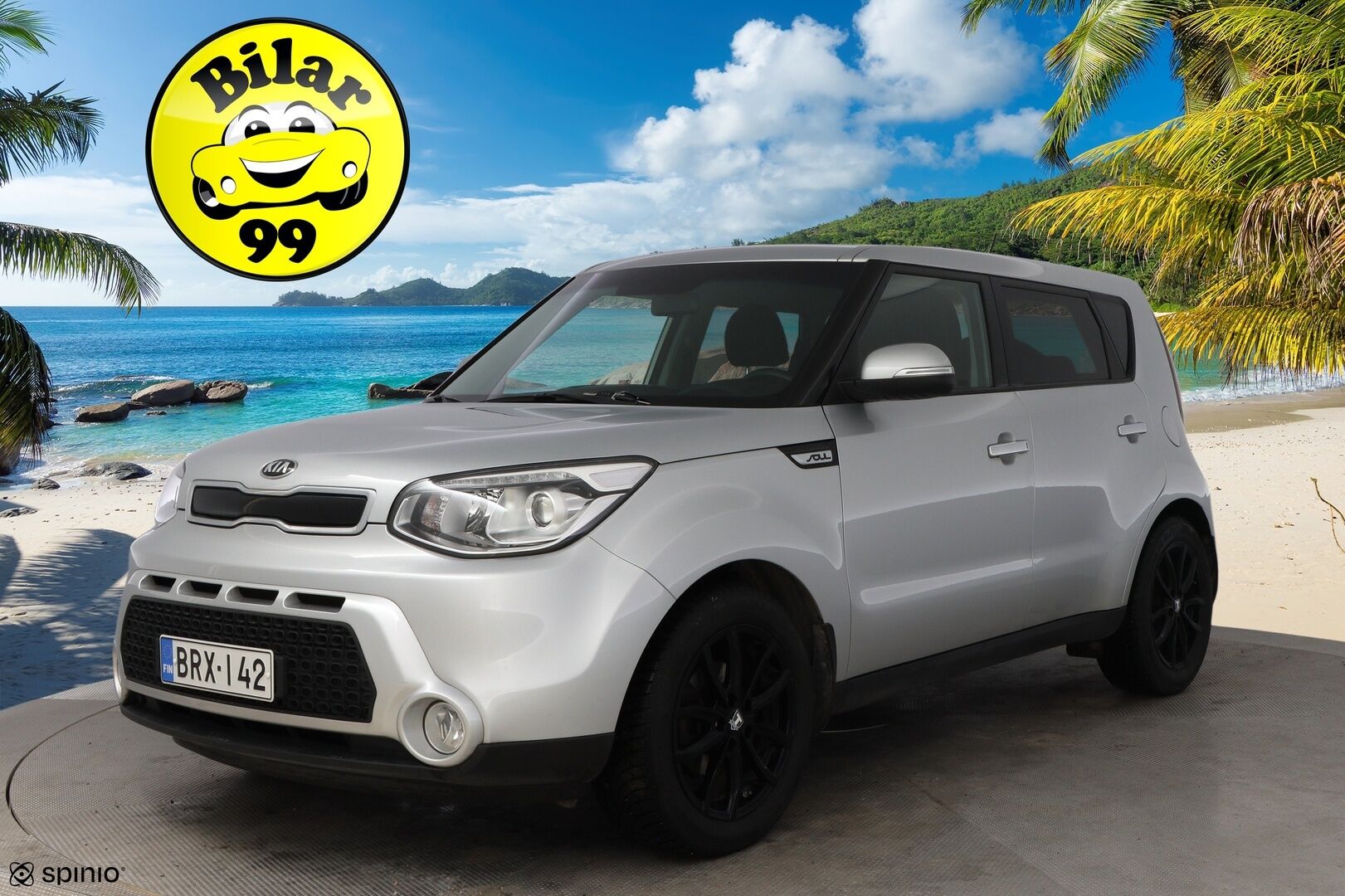 Kia Soul 2015 1,6 Funk A/T * Suomiauto / Peruutuskamera / Vakkari / Ratinlämmitys / Bluetooth - Kahdet hyvät renkaat aluvantein / Juuri tullut Tampereelle!