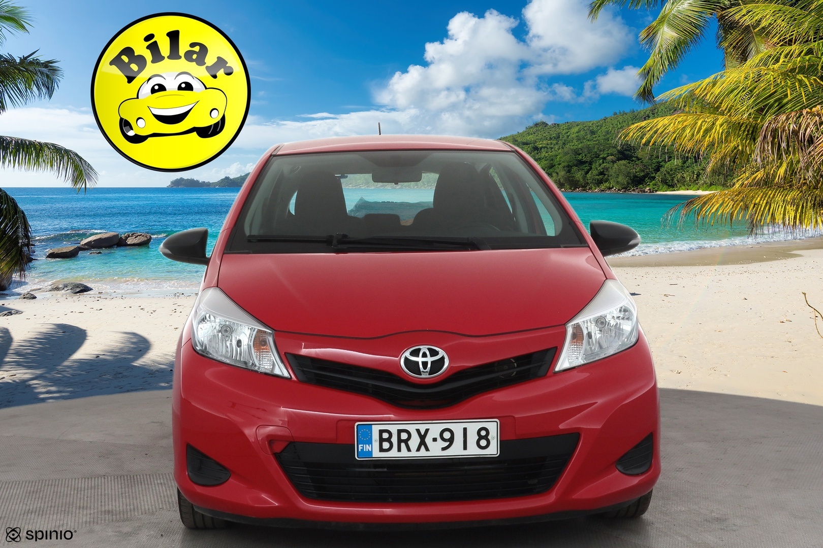 Toyota Yaris 2015 1,33 Dual VVT-i Life 5ov * Suomi-auto / Lohkolämmitin  / Radio / Ilmastointi / 2x Renkaat *