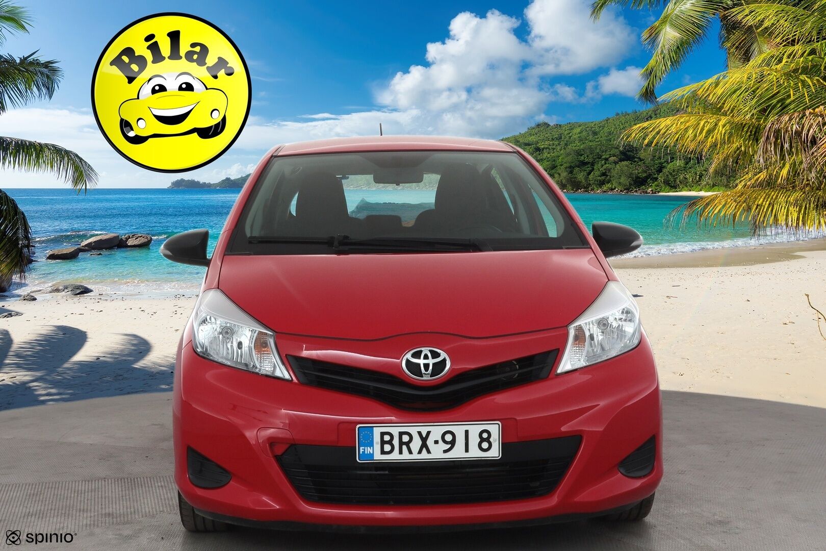 Toyota Yaris 2015 1,33 Dual VVT-i Life 5ov * Suomi-auto / Lohkolämmitin  / Radio / Ilmastointi / 2x Renkaat *