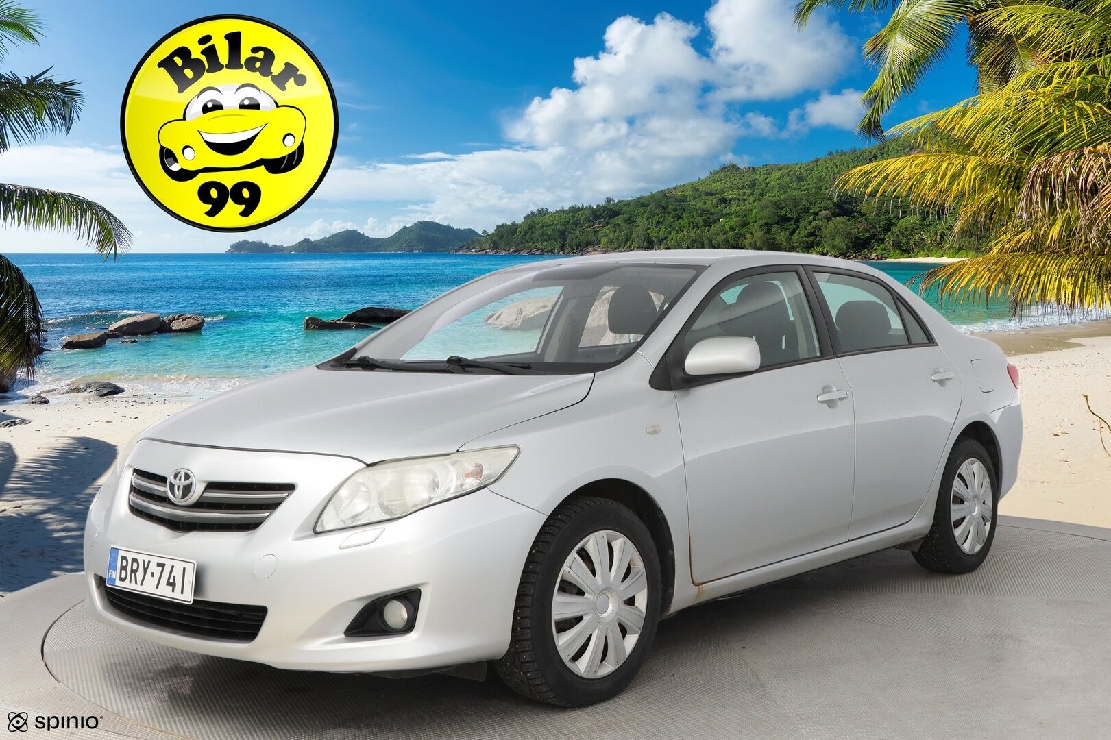 Toyota Corolla 2010 1,33 Dual VVT-i Linea Sol 4ov * Suomiauto / Aut.Ilmastointi / Lohko & Sisäpistoke / Metalliväri / 2x Renkaat! - Juuri huollettu! - HULLUT AVAJAISHULINAT KORKOTARJOUS 3,29 %