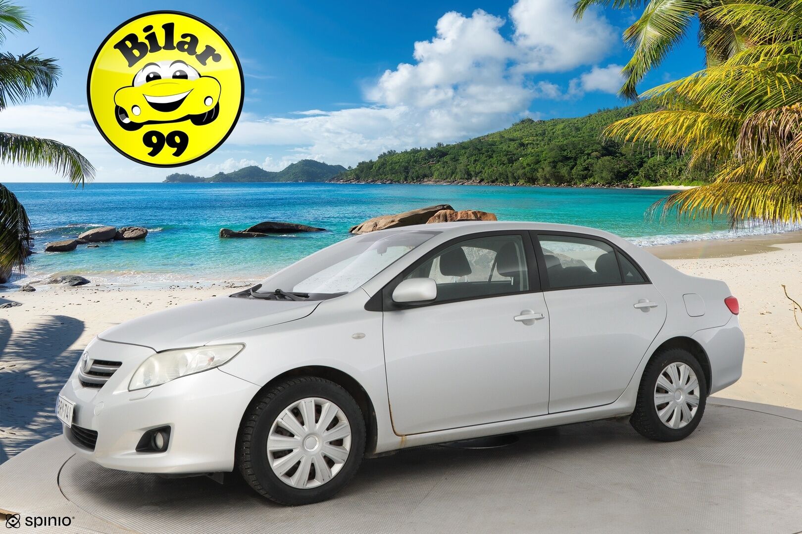 Toyota Corolla 2010 1,33 Dual VVT-i Linea Sol 4ov * Suomiauto / Aut.Ilmastointi / Lohko & Sisäpistoke / Metalliväri / 2x Renkaat! - Juuri huollettu! - HULLUT AVAJAISHULINAT KORKOTARJOUS 3,29 %