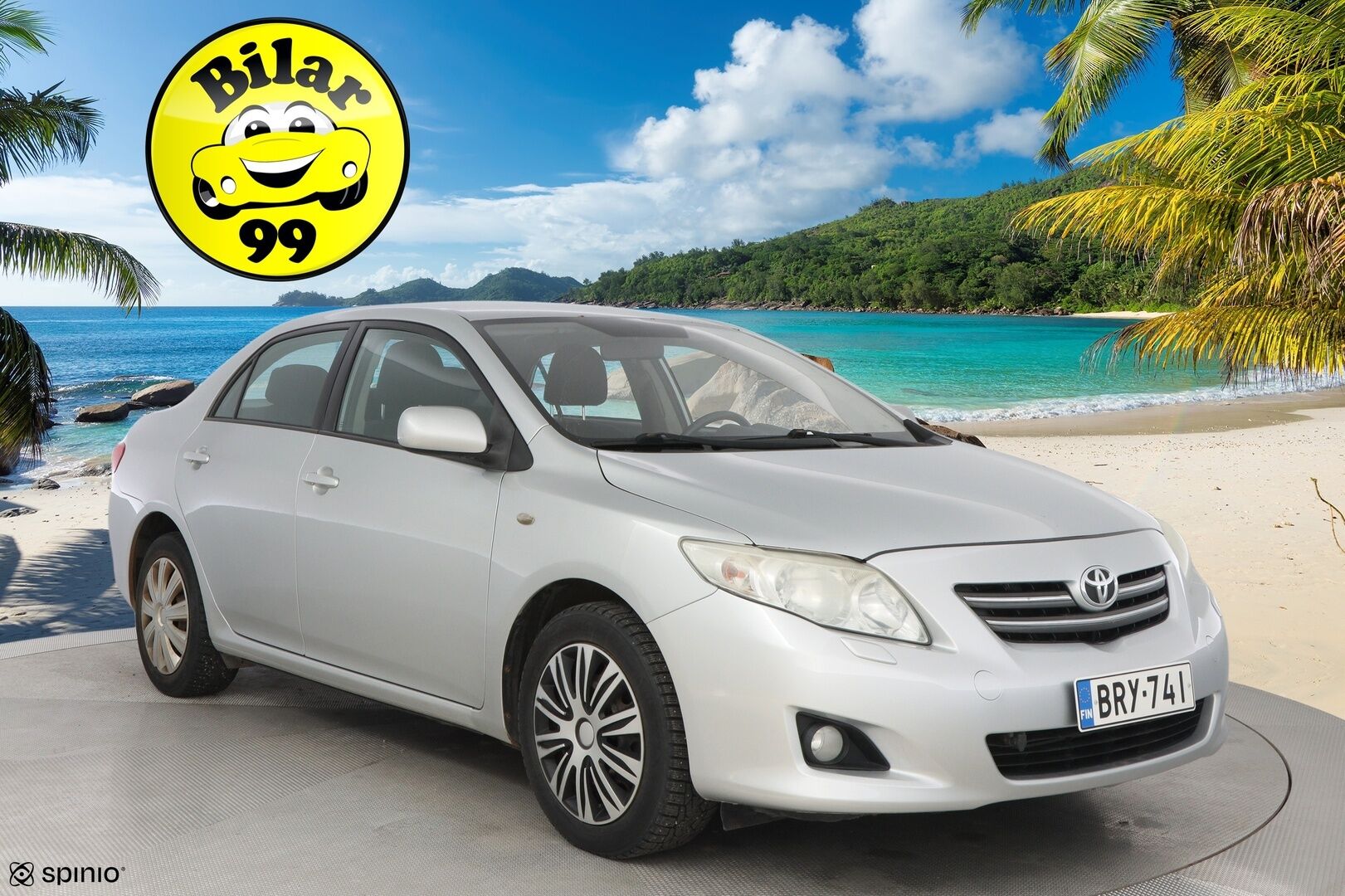 Toyota Corolla 2010 1,33 Dual VVT-i Linea Sol 4ov * Suomiauto / Aut.Ilmastointi / Lohko & Sisäpistoke / Metalliväri / 2x Renkaat! - Juuri huollettu! - HULLUT AVAJAISHULINAT KORKOTARJOUS 3,29 %