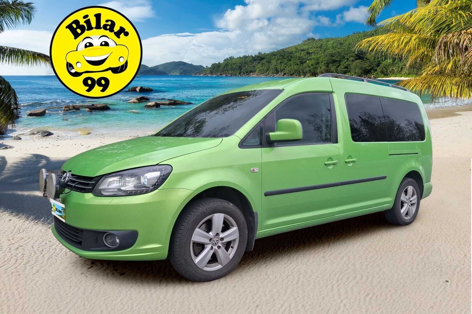 Volkswagen Caddy Maxi 2014 Comfortline 1,6 TDI 75 kW BlueMotion Technology *Webasto / Vetokoukku / Bi Xenon / Parkkitutkat / Lohko + sisä * - Jakopää tehty 04/2025 / Huolto tehty 4/2025 / Katsastettu 9/2025 / Siisti! *