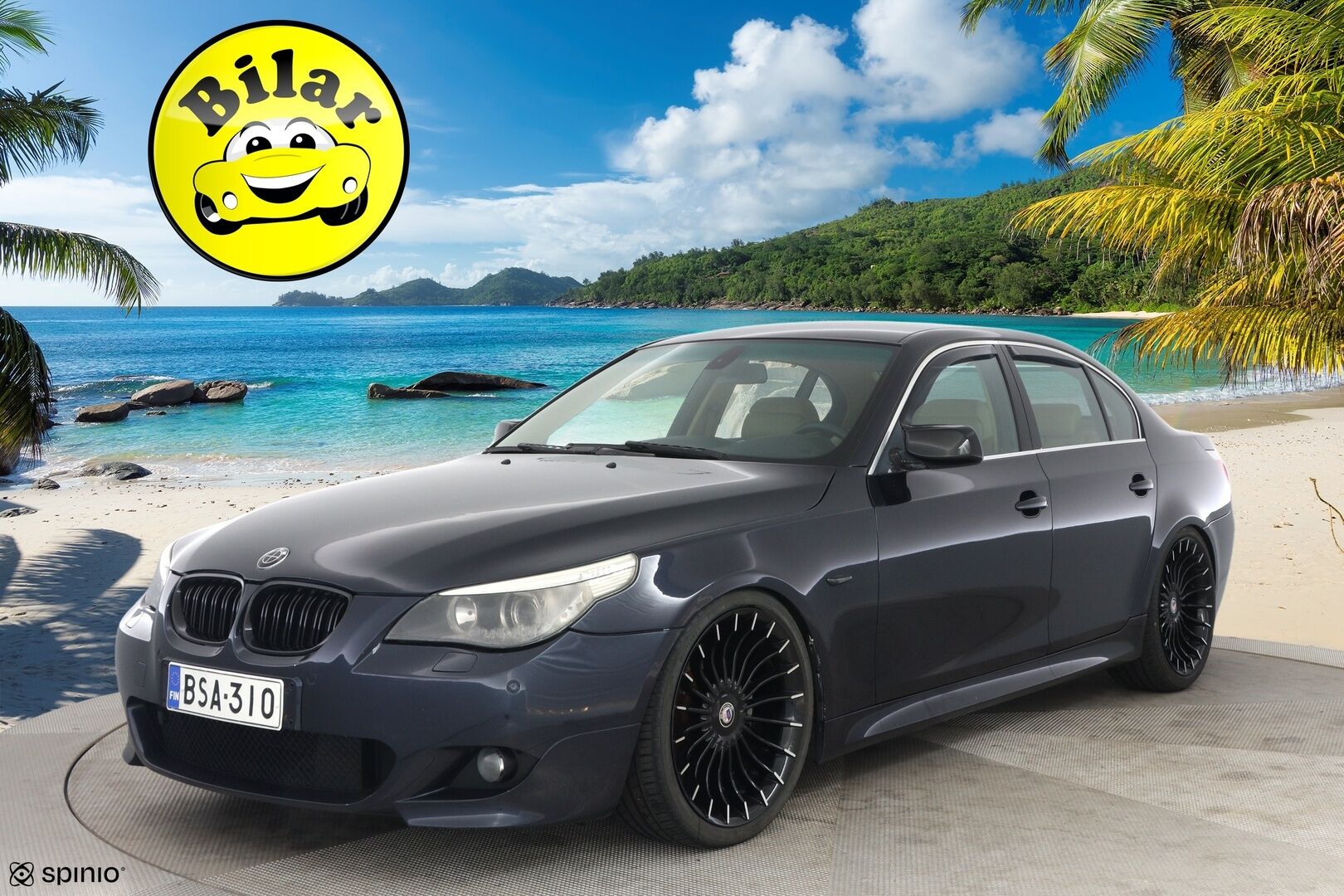 BMW 545 2004 545i Sedan *YritysOutlet - Myydään vain yrityksille* - Manuaali | Comfort- penkit muistilla & viilennyksillä | Alustasarja | 2x renkaat hyvällä kulutuspinnalla | Kattavasti huollettu