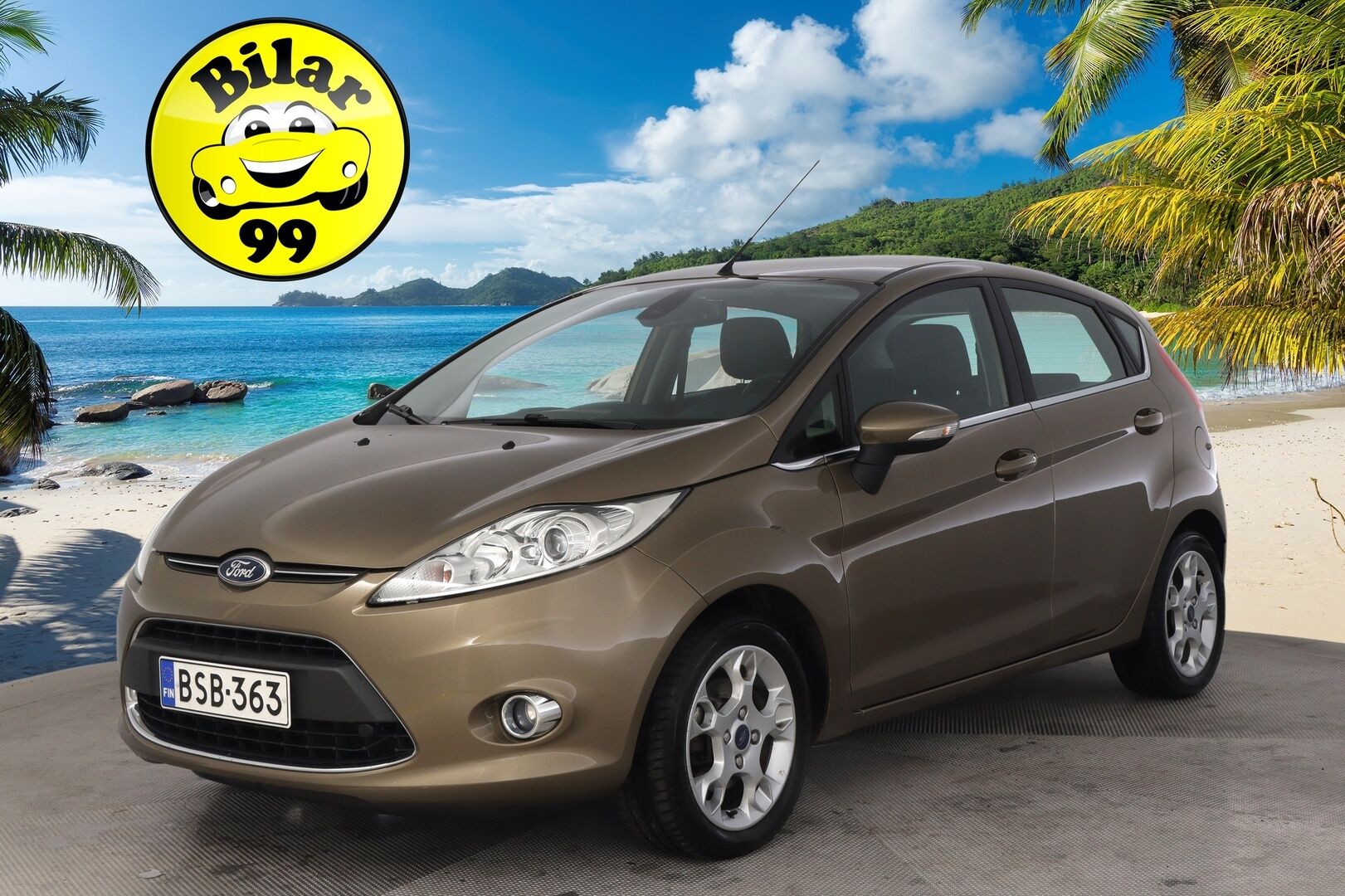 Ford Fiesta 2012 1,25 82 hv Titanium M5 5-ovinen *Vakkari/  Lohko+sisä/  Lämpölasi/  2x renkaat* - Samassa perheessä uudesta asti / Juuri leimattu / Hihna vaihdettu 08/2020 / 46tkm