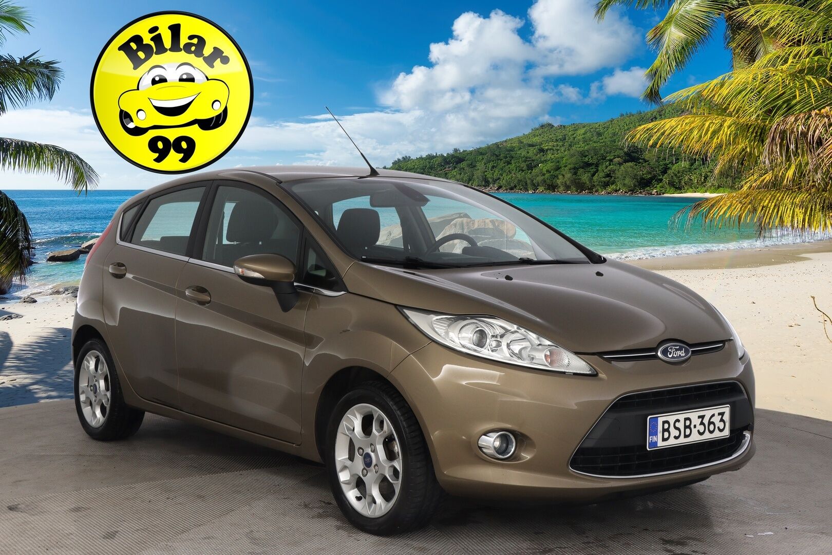 Ford Fiesta 2012 1,25 82 hv Titanium M5 5-ovinen *Vakkari/  Lohko+sisä/  Lämpölasi/  2x renkaat* - Samassa perheessä uudesta asti / Juuri leimattu / Hihna vaihdettu 08/2020 / 46tkm