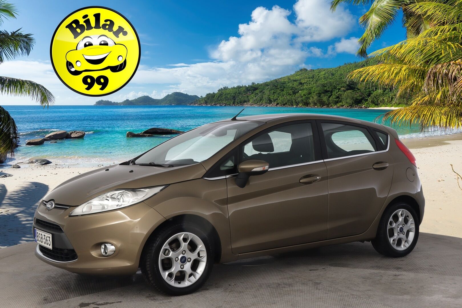 Ford Fiesta 2012 1,25 82 hv Titanium M5 5-ovinen *Vakkari/  Lohko+sisä/  Lämpölasi/  2x renkaat* - Samassa perheessä uudesta asti / Juuri leimattu / Hihna vaihdettu 08/2020 / 46tkm