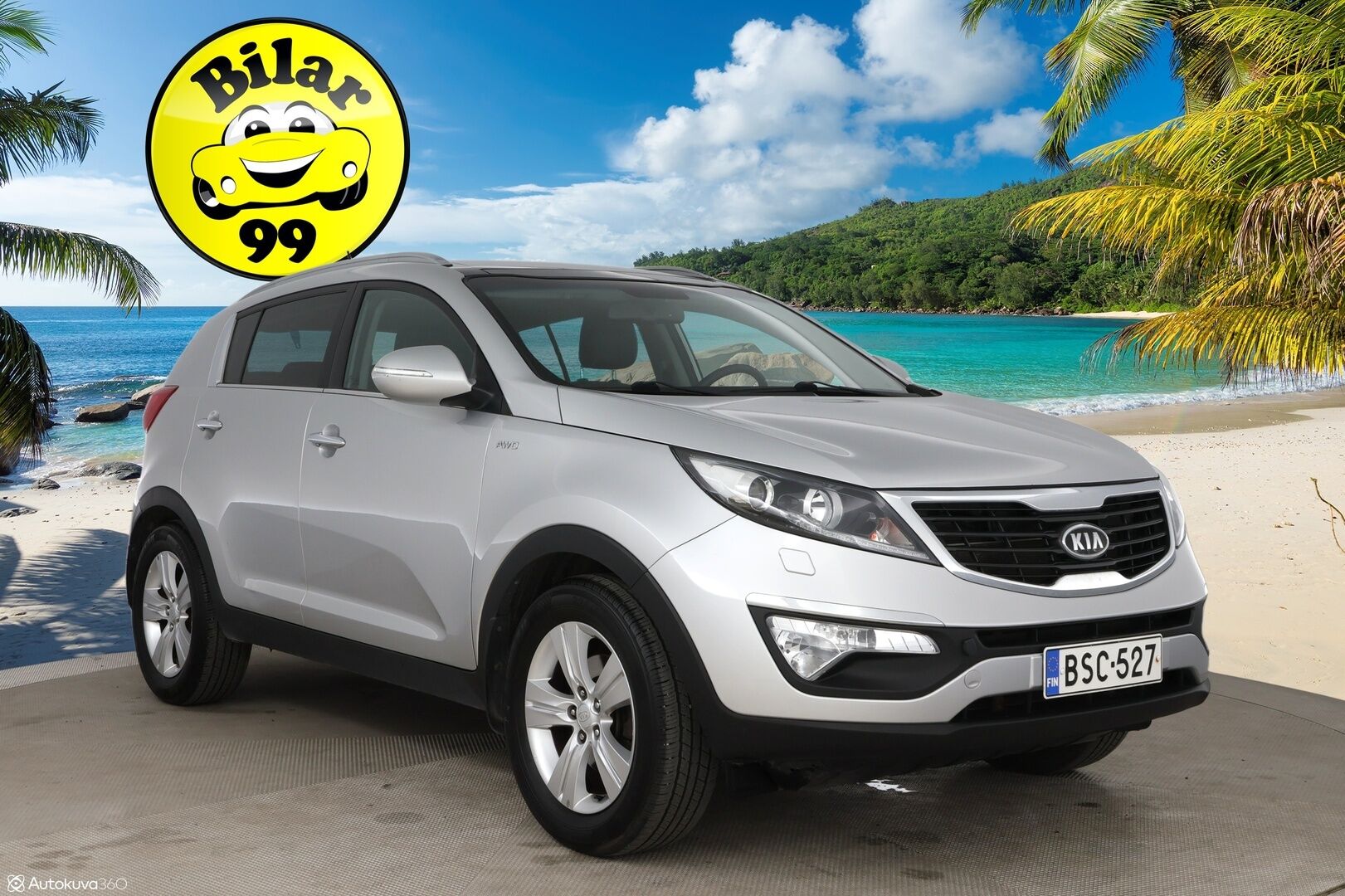 Kia Sportage 2013 2,0 AWD EX / Suomi-Auto / Panorama / Vakkari / Koukku - Xenon / Nahkaverhoilu / Akku juuri vaihdettu! 