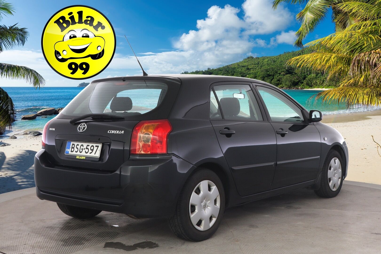 Toyota Corolla 2006 D COROLLA HATCHBACK 1.4 ** Lohko / Penkinlämmittimet / Ilmastointi - ** Myydään huutokaupat.com **