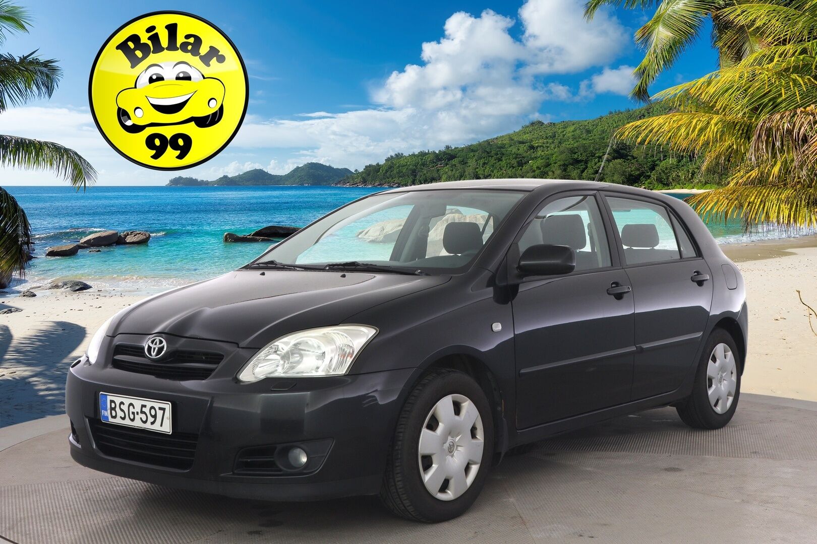 Toyota Corolla 2006 D COROLLA HATCHBACK 1.4 ** Lohko / Penkinlämmittimet / Ilmastointi - ** Myydään huutokaupat.com **