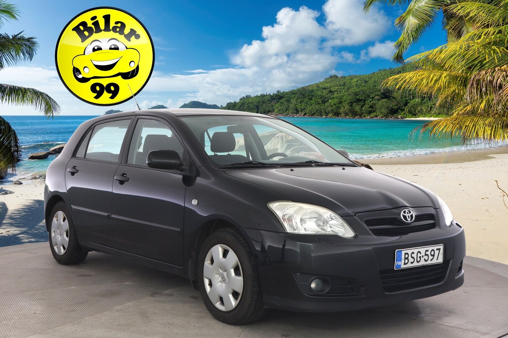 Toyota Corolla 2006 D COROLLA HATCHBACK 1.4 ** Lohko / Penkinlämmittimet / Ilmastointi - ** Myydään huutokaupat.com **
