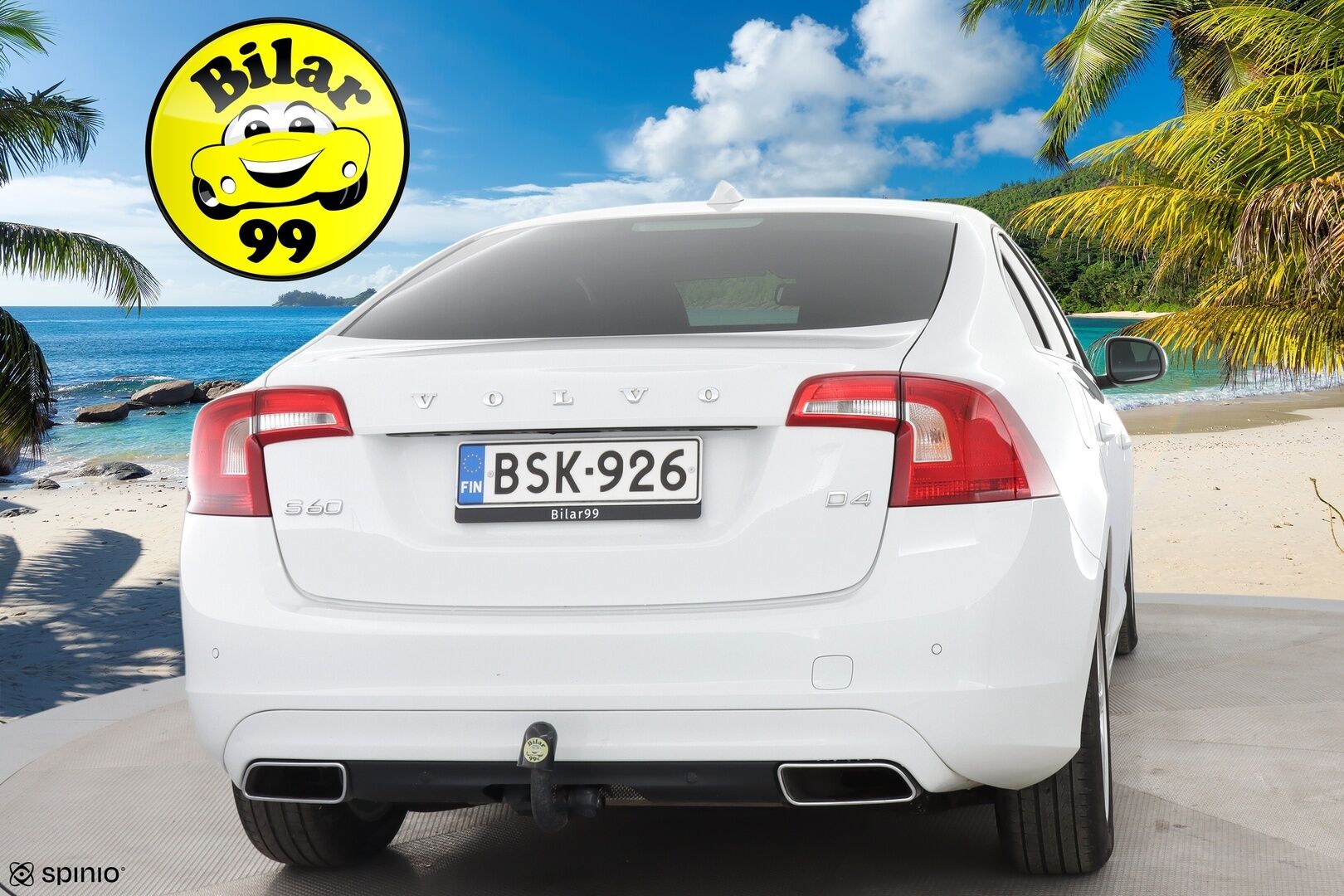 Volvo S60 2016 D4 Business aut * Vakkari / P.tutka / Webasto / Xenon / Puolinahat / Koukku / Digimittaristo * - Suomi-auto / Kahdet renkaat aluvanteilla / Merkkihuollettu / Juuri katsastettu - HULLUT AVAJAISHULINAT KORKOTARJOUS 3,29 %