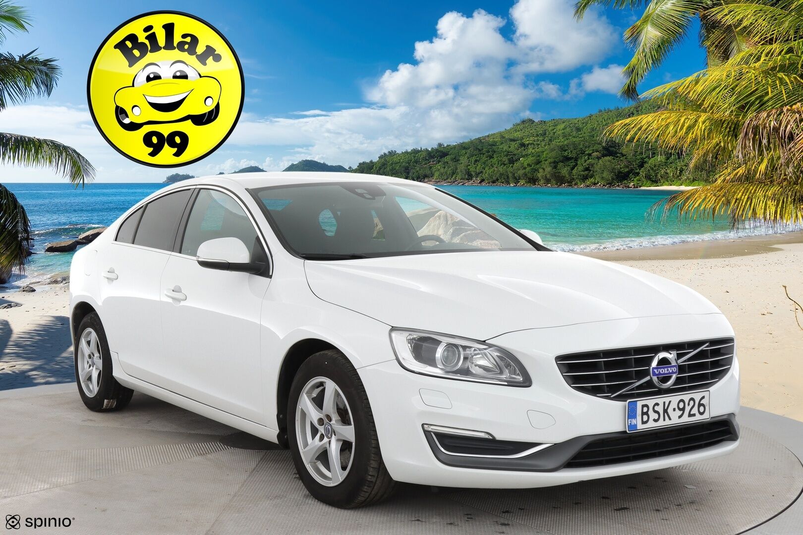Volvo S60 2016 D4 Business aut * Vakkari / P.tutka / Webasto / Xenon / Puolinahat / Koukku / Digimittaristo * - Suomi-auto / Kahdet renkaat aluvanteilla / Merkkihuollettu / Juuri katsastettu - HULLUT AVAJAISHULINAT KORKOTARJOUS 3,29 %