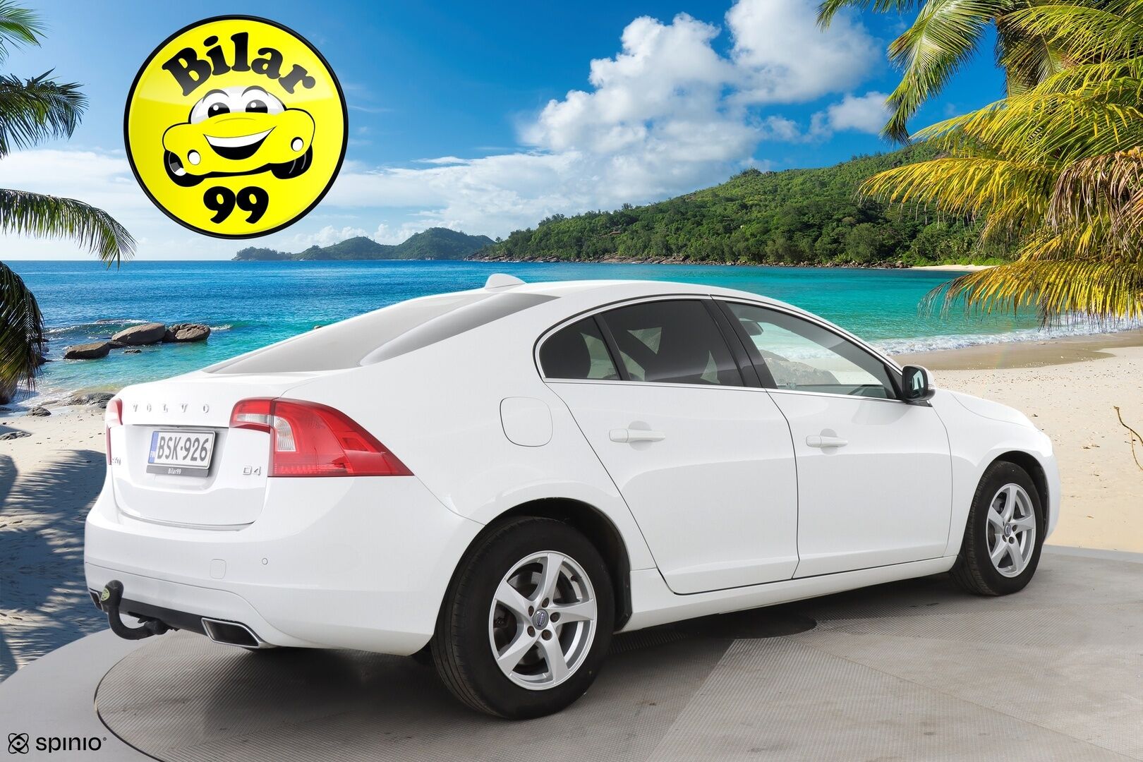 Volvo S60 2016 D4 Business aut * Vakkari / P.tutka / Webasto / Xenon / Puolinahat / Koukku / Digimittaristo * - Suomi-auto / Kahdet renkaat aluvanteilla / Merkkihuollettu / Juuri katsastettu - HULLUT AVAJAISHULINAT KORKOTARJOUS 3,29 %