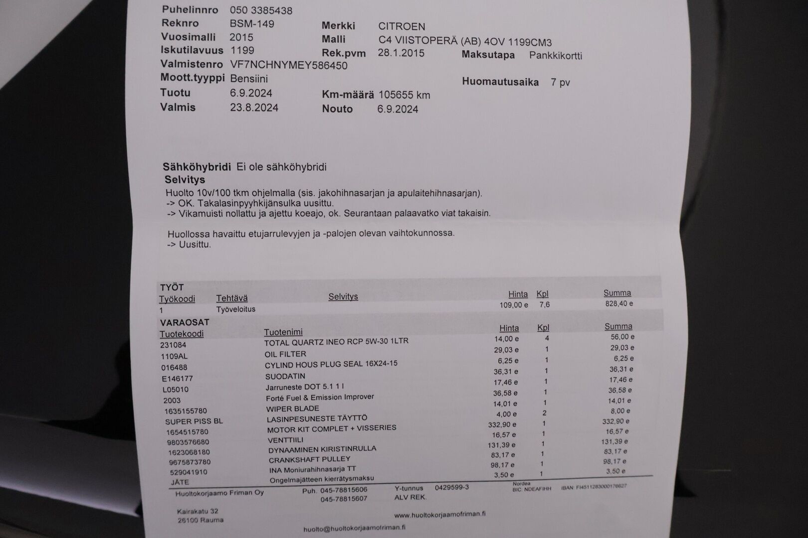 Citroen C4 2015 PureTech 130 Premium *YritysOutlet - Myydään vain yrityksille* *Koukku / Blis / Vakkari/  Ilmastointi* - *Kompakti / Edullinen / Käytännöllinen*