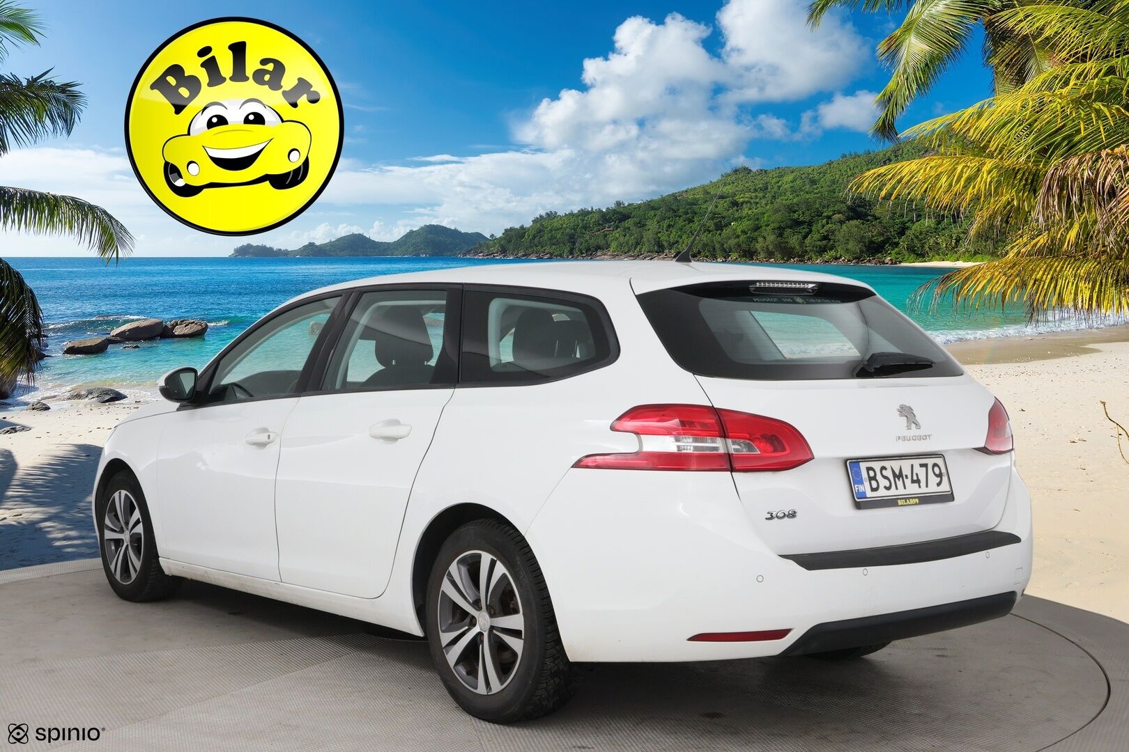Peugeot 308 2015 SW Active PureTech 130 - Myydään  Huutokaupat.com - – Tämä auto myydään huutokaupat.com -sivuston kautta