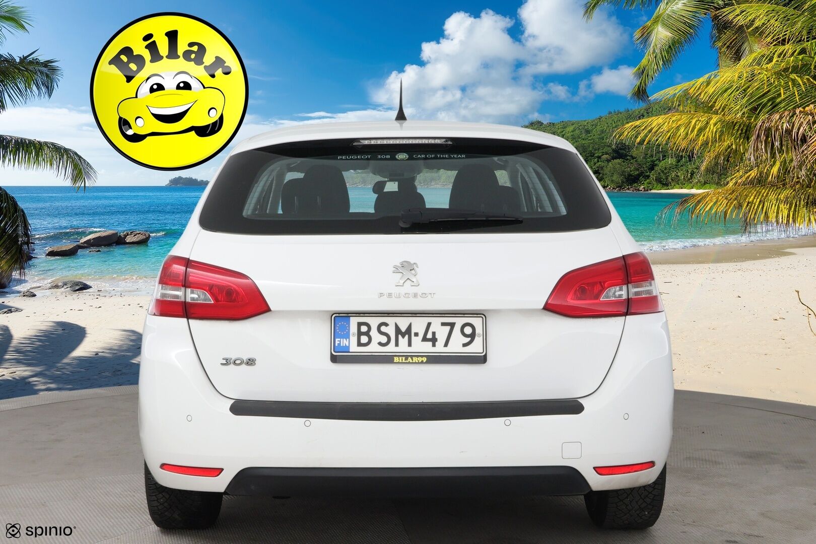 Peugeot 308 2015 SW Active PureTech 130 - Myydään  Huutokaupat.com - – Tämä auto myydään huutokaupat.com -sivuston kautta