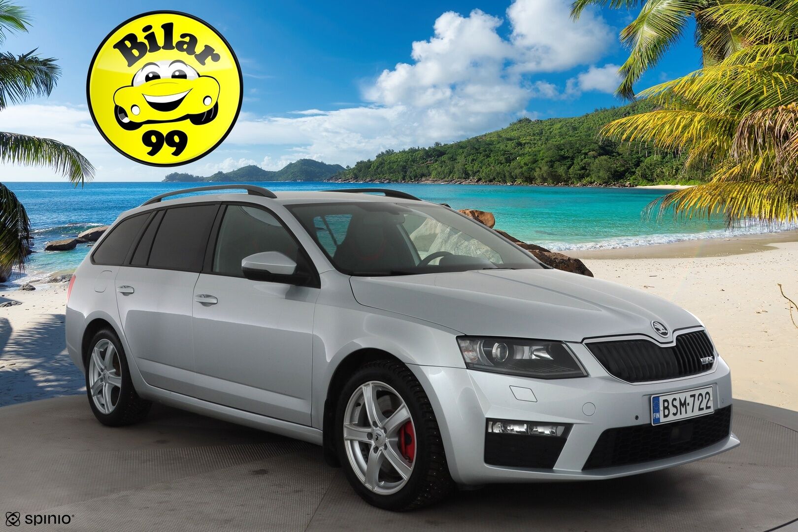Skoda Octavia 2015 Combi 2,0 TDI RS DSG * Webasto / ACC / Xenon / P.tutkat / Bluetooth / Puolinahat / Keyless * - Suomi-auto / Kahdet renkaat - HULLU BLACKWEEK KORKOTARJOUS 2,49%