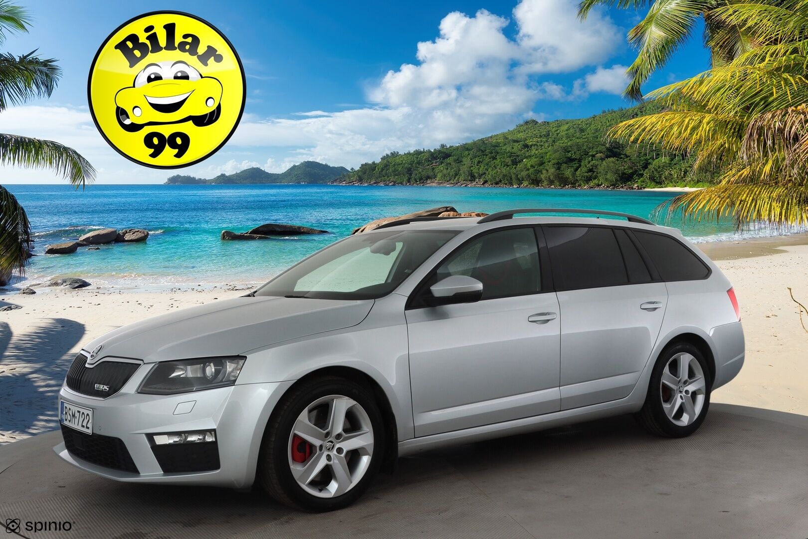 Skoda Octavia 2015 Combi 2,0 TDI RS DSG * Webasto / ACC / Xenon / P.tutkat / Bluetooth / Puolinahat / Keyless * - Suomi-auto / Kahdet renkaat